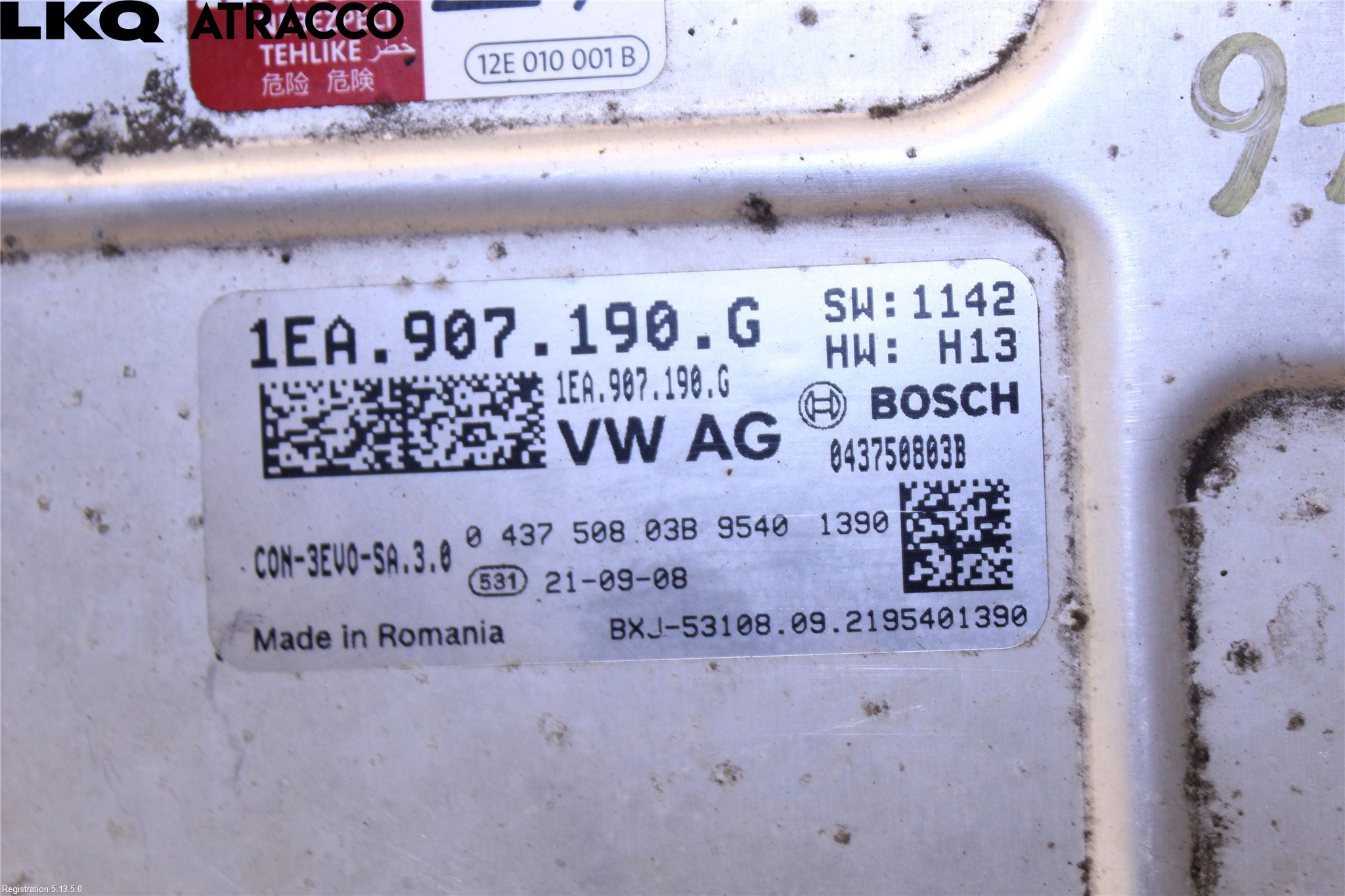 Volkswagen VW ID.3 21- Dc-Cd Omvandlare Hybrid