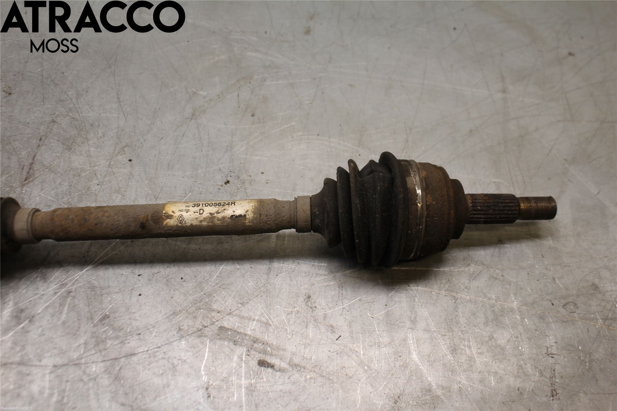 Renault CAPTUR 13-19 Drivaxel Fram Höger