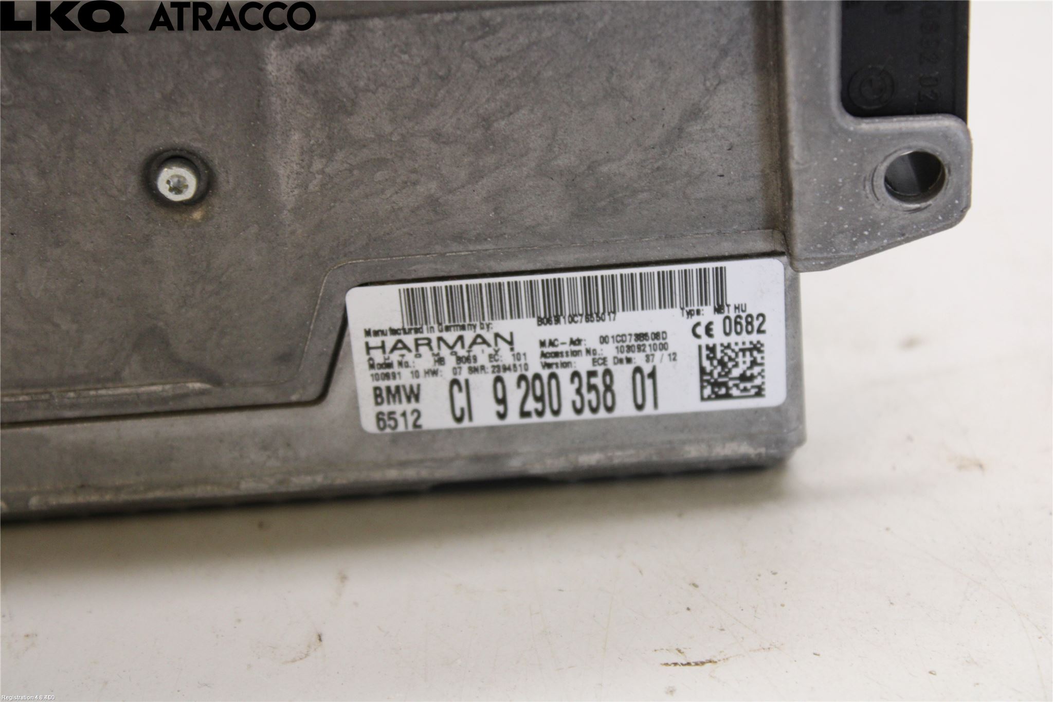 BMW 7 F01/02/03/04 09-15 Cd Radio - Multimediapanel