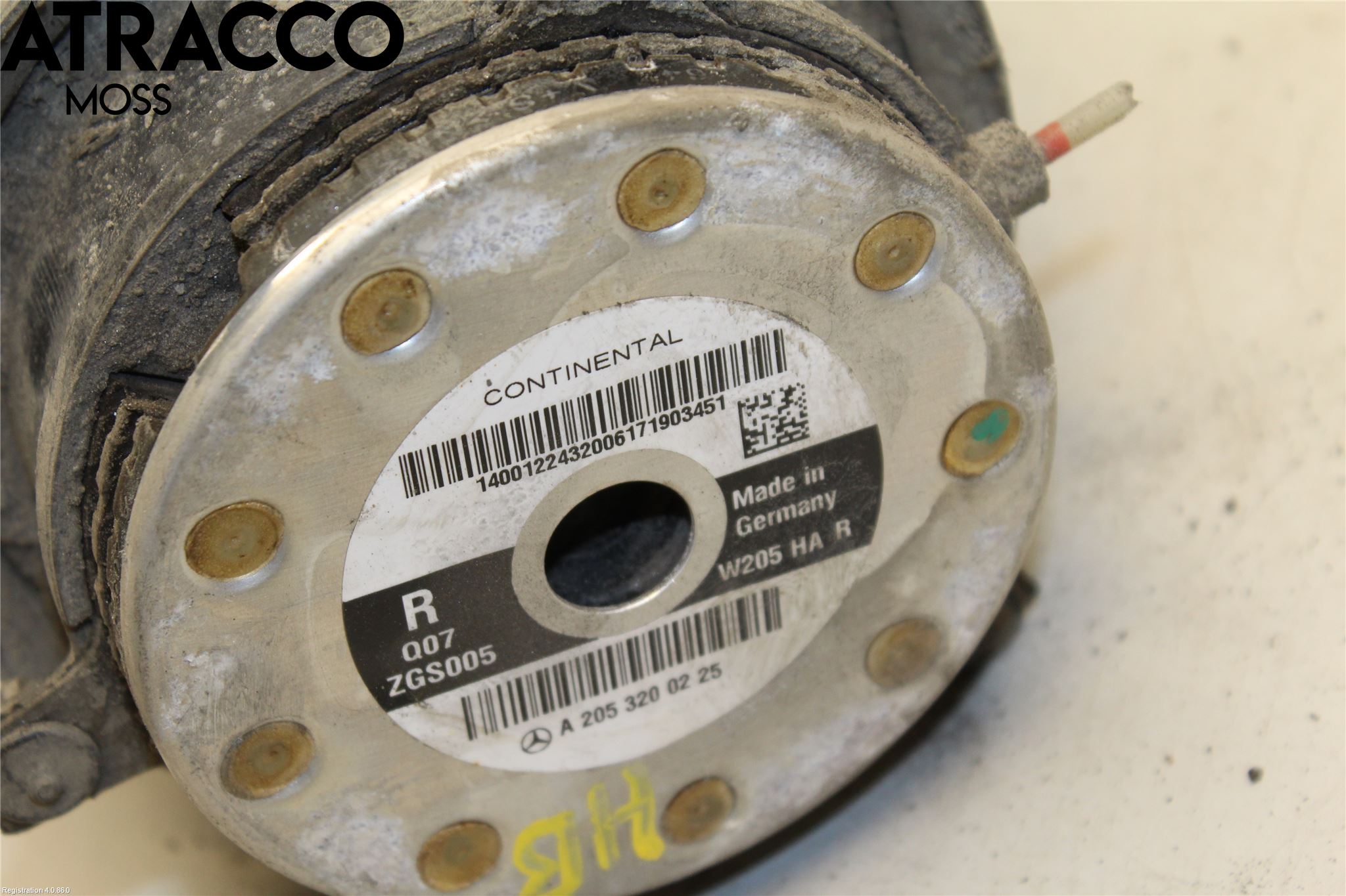 Mercedes-Benz MB EQC (N293) 20- Nivå-Luftfjädring Bälg