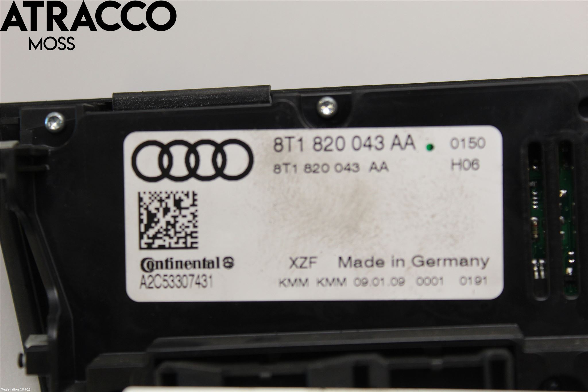 Audi A4/S4 08-11 Ac Styrenhet Ac Manöveren