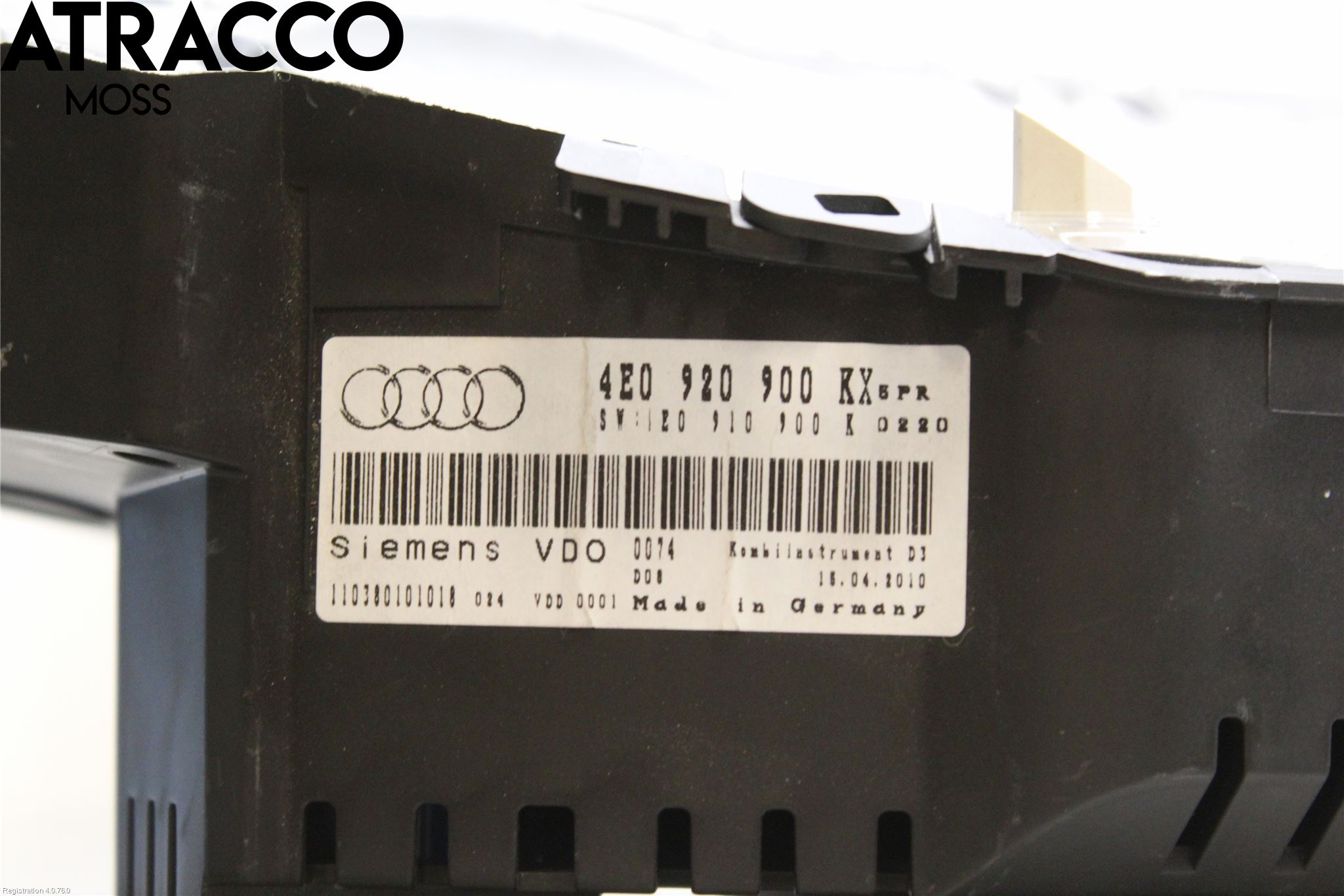 Audi A8/S8 4E  02-09 Instrument Komb