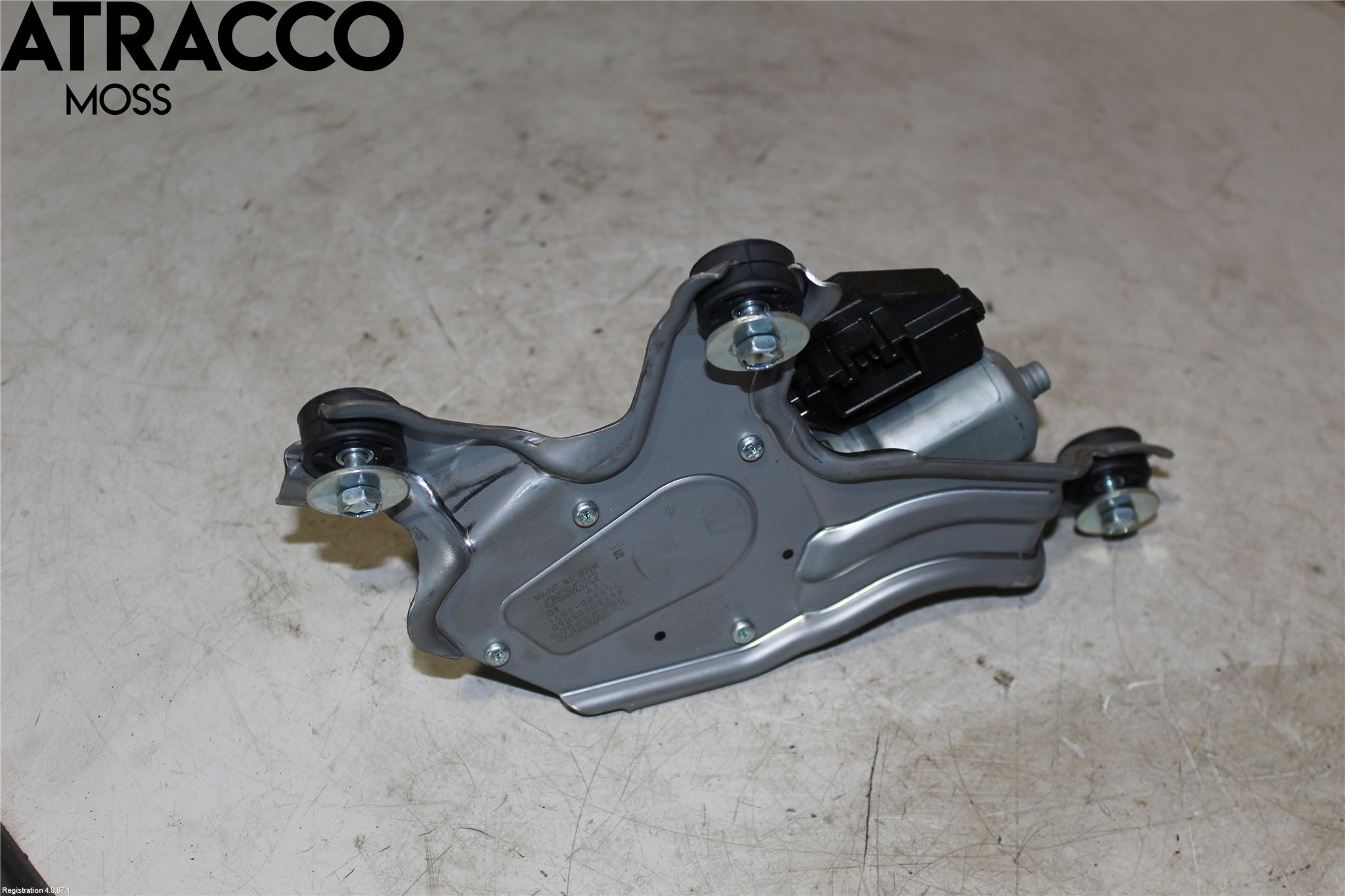 Toyota AVENSIS 09-15 Torkarmotor Baklucka