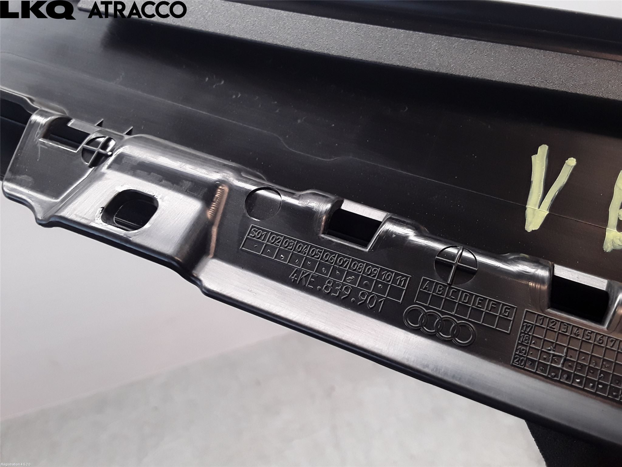 Audi E-TRON, S GE 19- Instrumentbräda Inlägg-Dekorlist