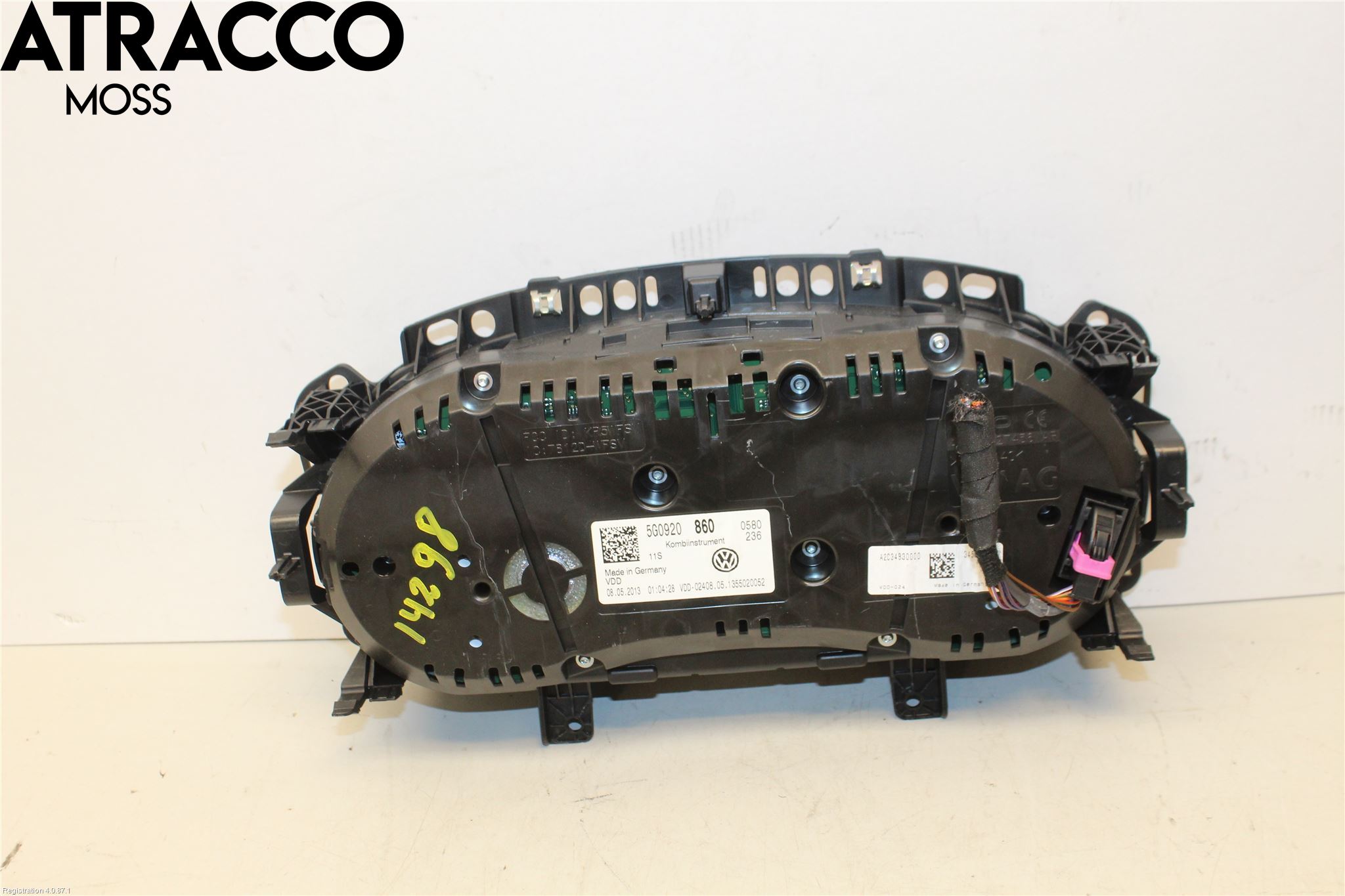 Volkswagen VW GOLF / E-GOLF VII 13-20 Instrument Komb