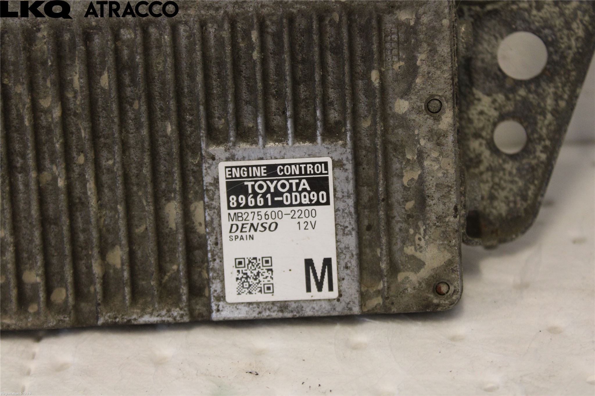 Toyota YARIS XP130 12-14 Styrenhet Insprut Bensin