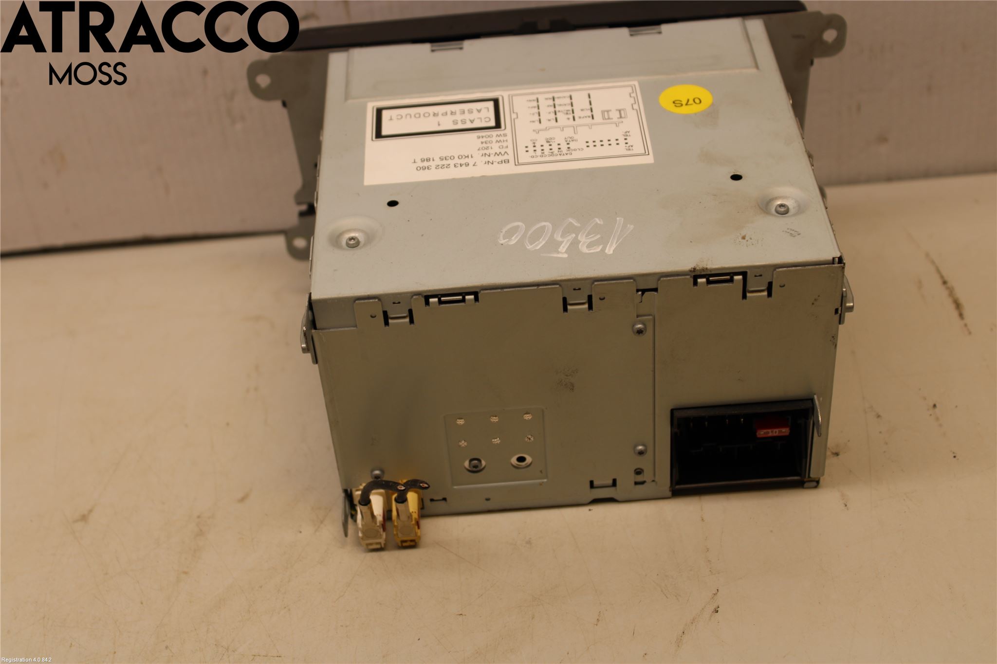 Volkswagen VW GOLF V 04-09 Cd Radio - Multimediapanel