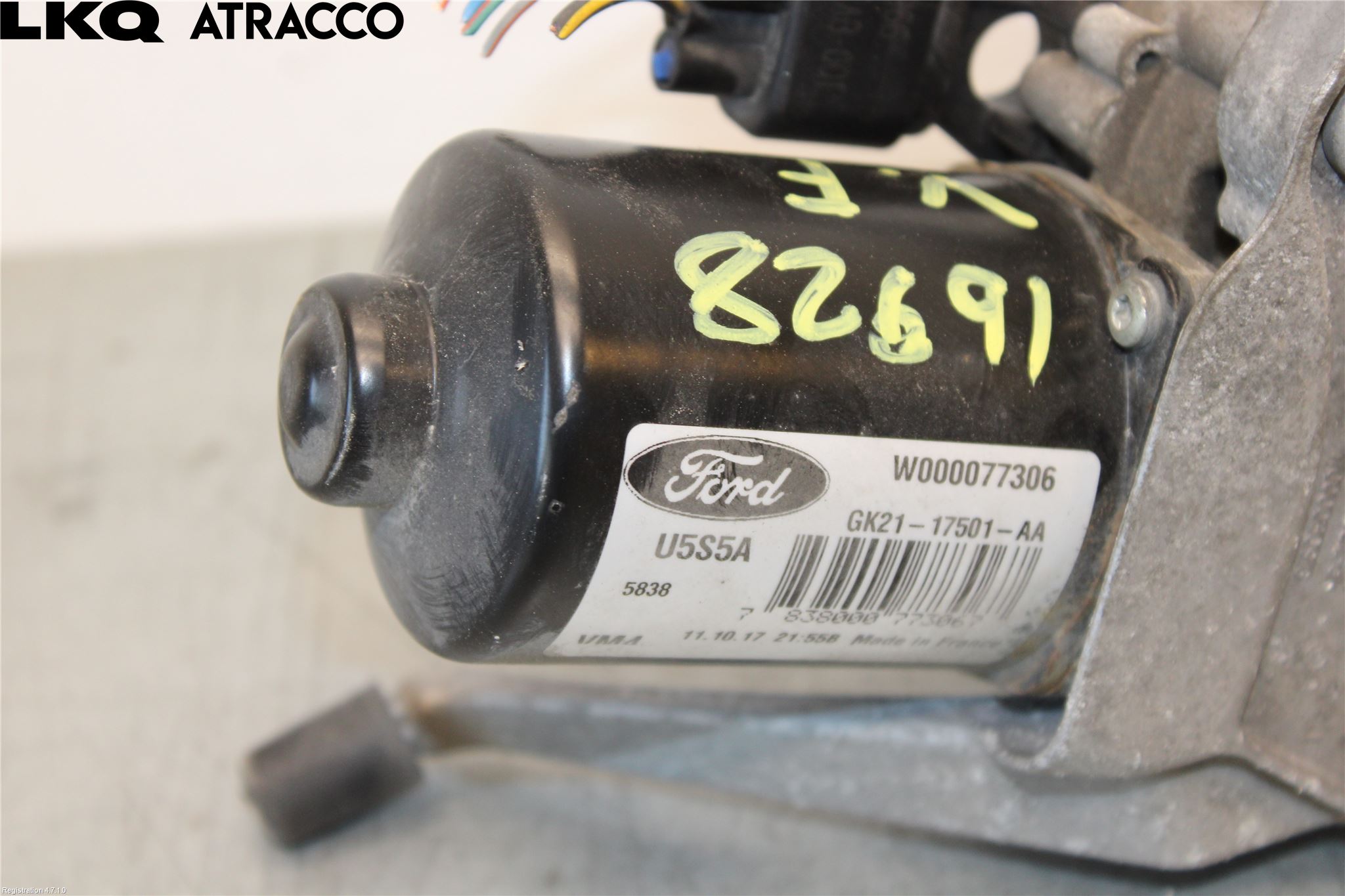 Ford TRANSIT SKÅP/BUSS 14-22 Torkarmotor Baklucka