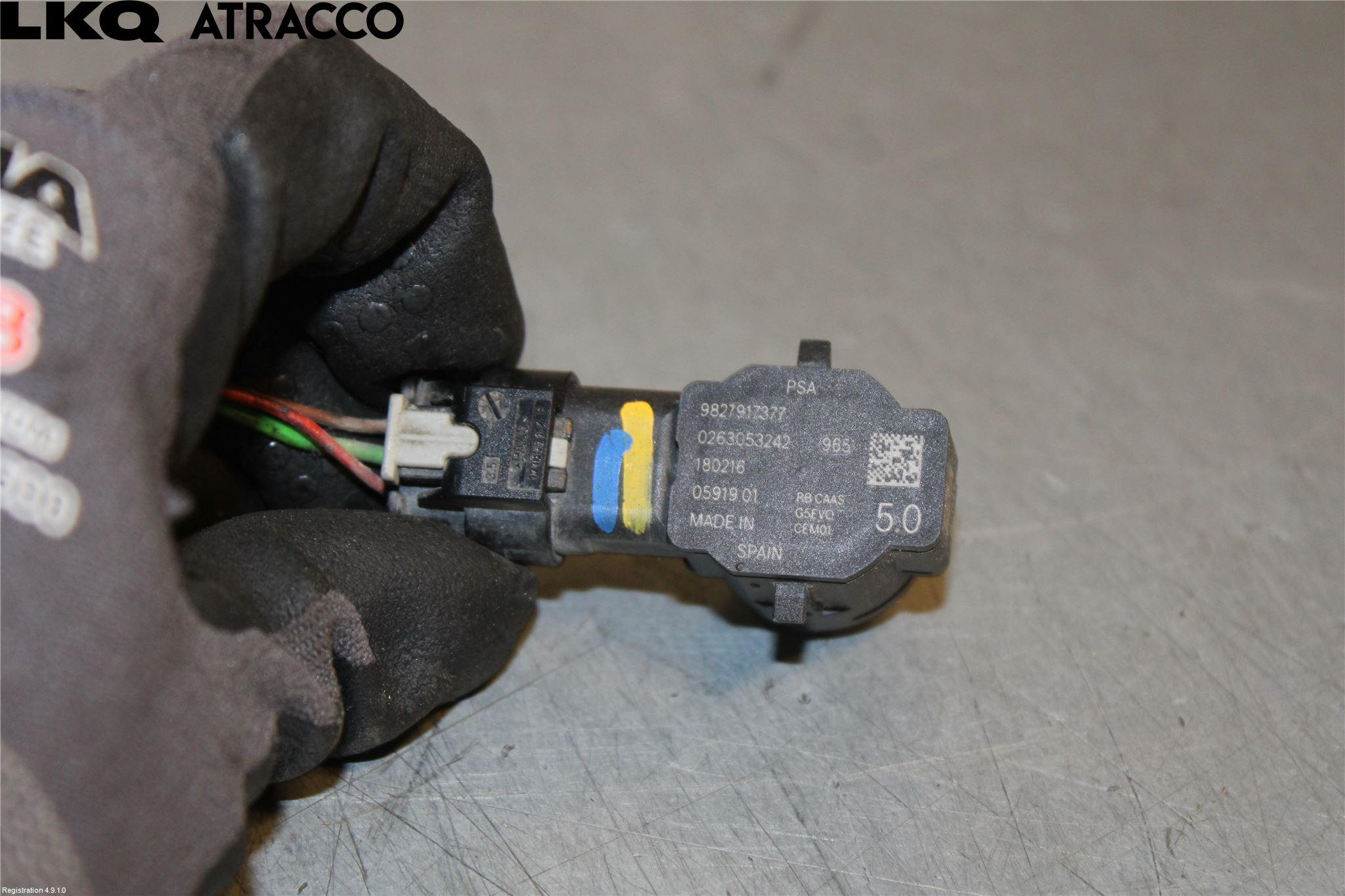 Citroen COTROEN C3 17-24 Parkeringshjälp Backsensor