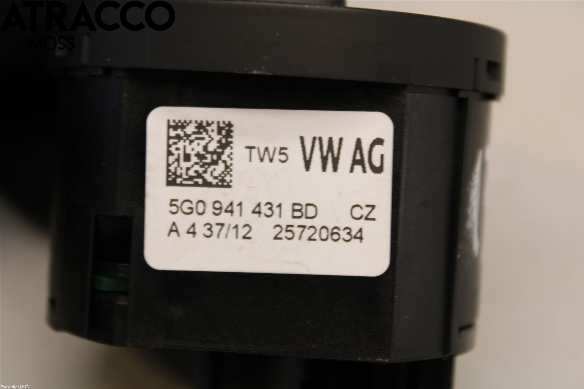 Volkswagen VW GOLF / E-GOLF VII 13-20 Strömställare Ljus