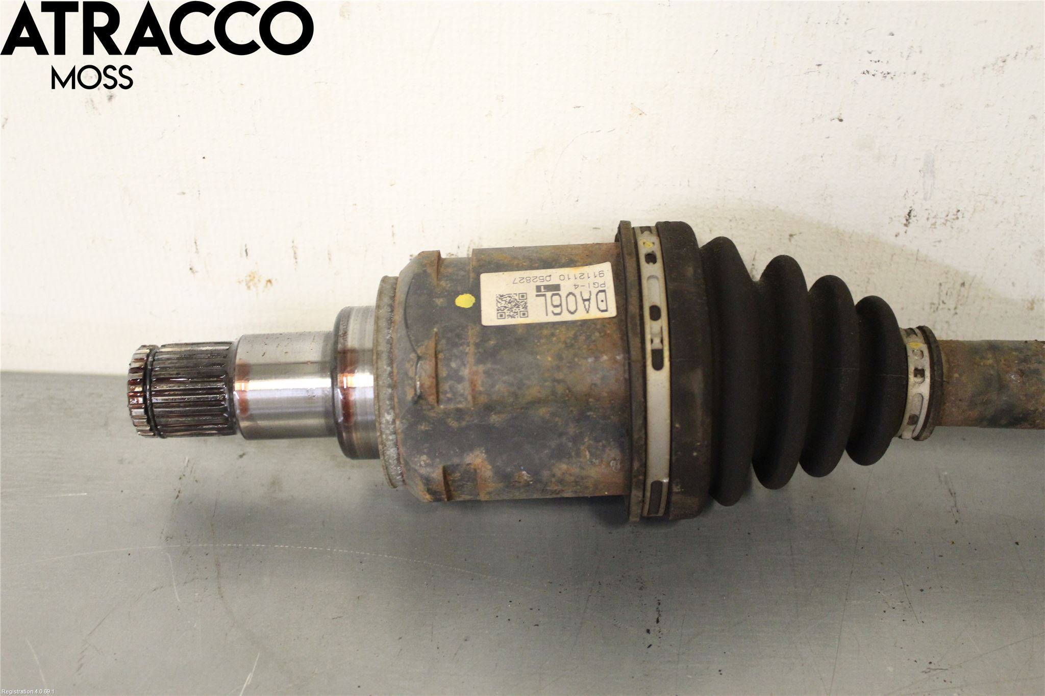 Toyota RAV 4 06-12 Drivaxel Fram Vänster