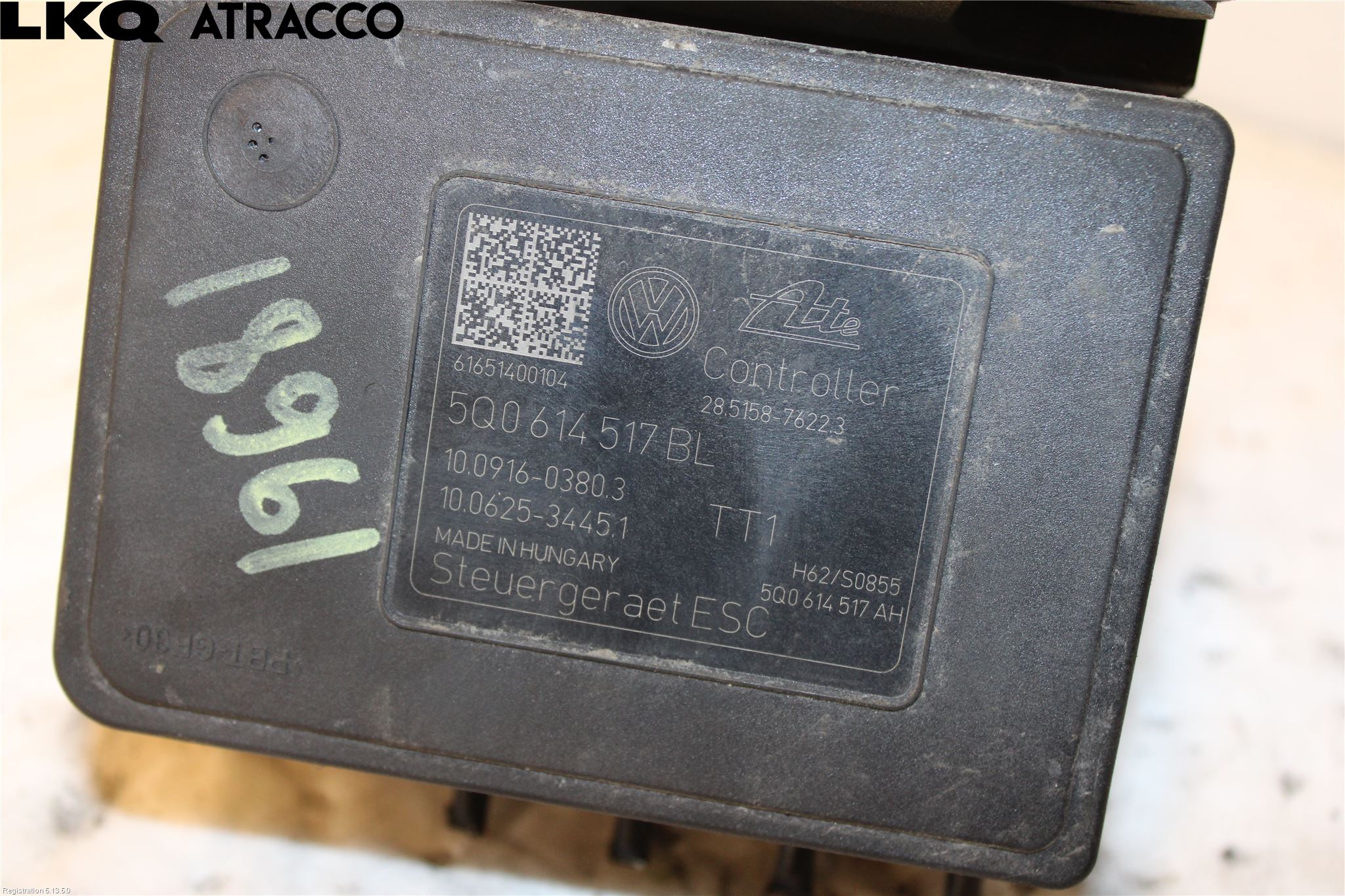 Volkswagen VW PASSAT 15-19 Abs Hydraulpump