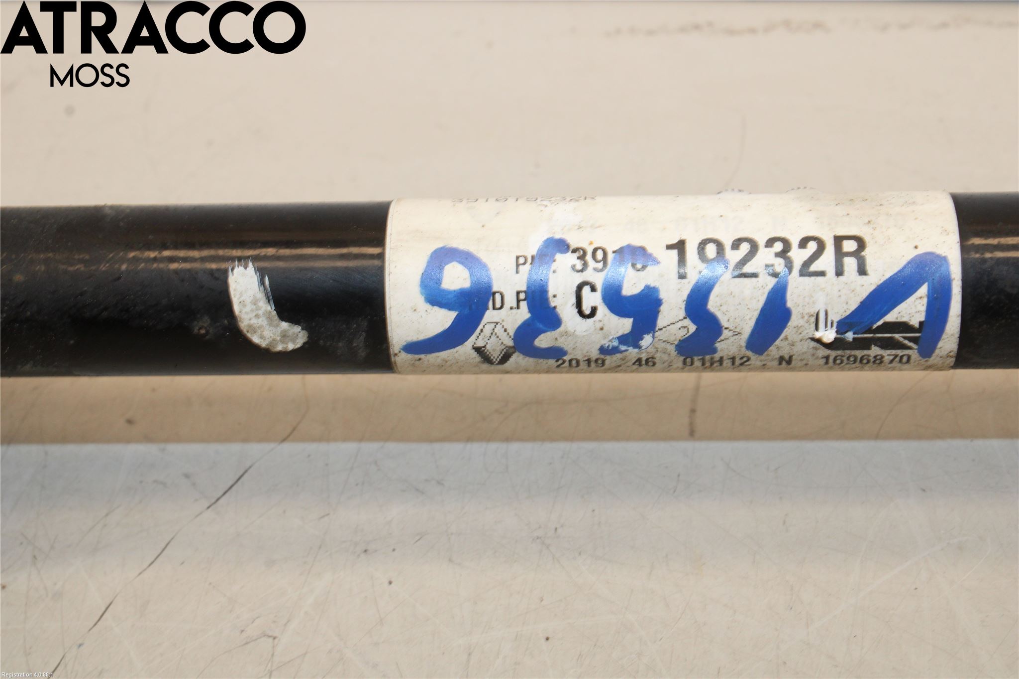 Renault ZOE/E-TECH 13- Drivaxel Fram Vänster