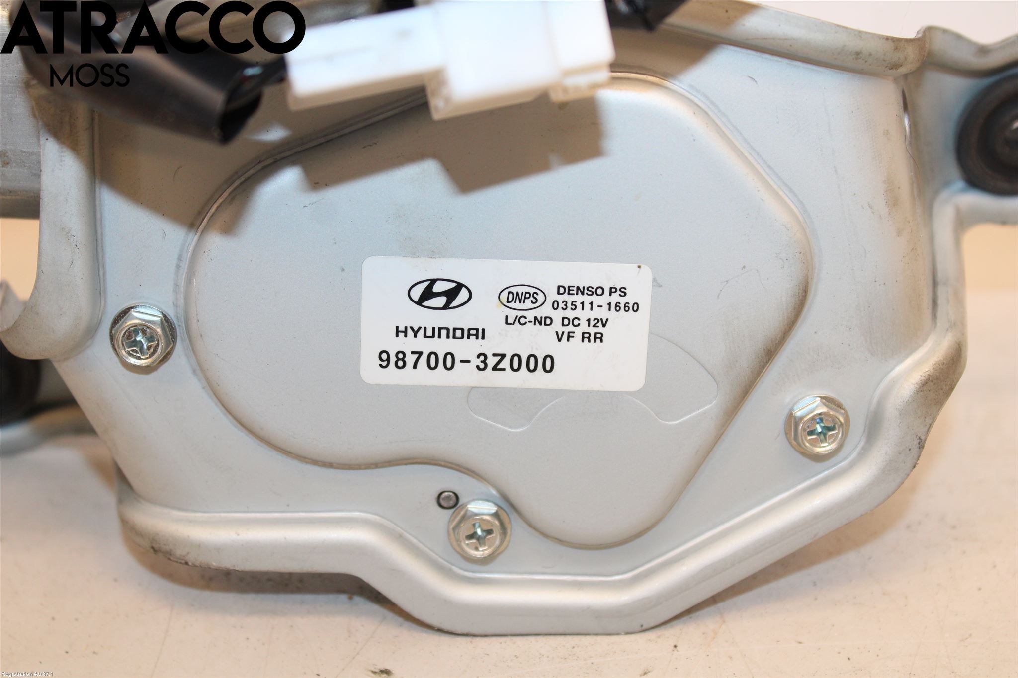 Hyundai i40 08-15 Torkarmotor Baklucka