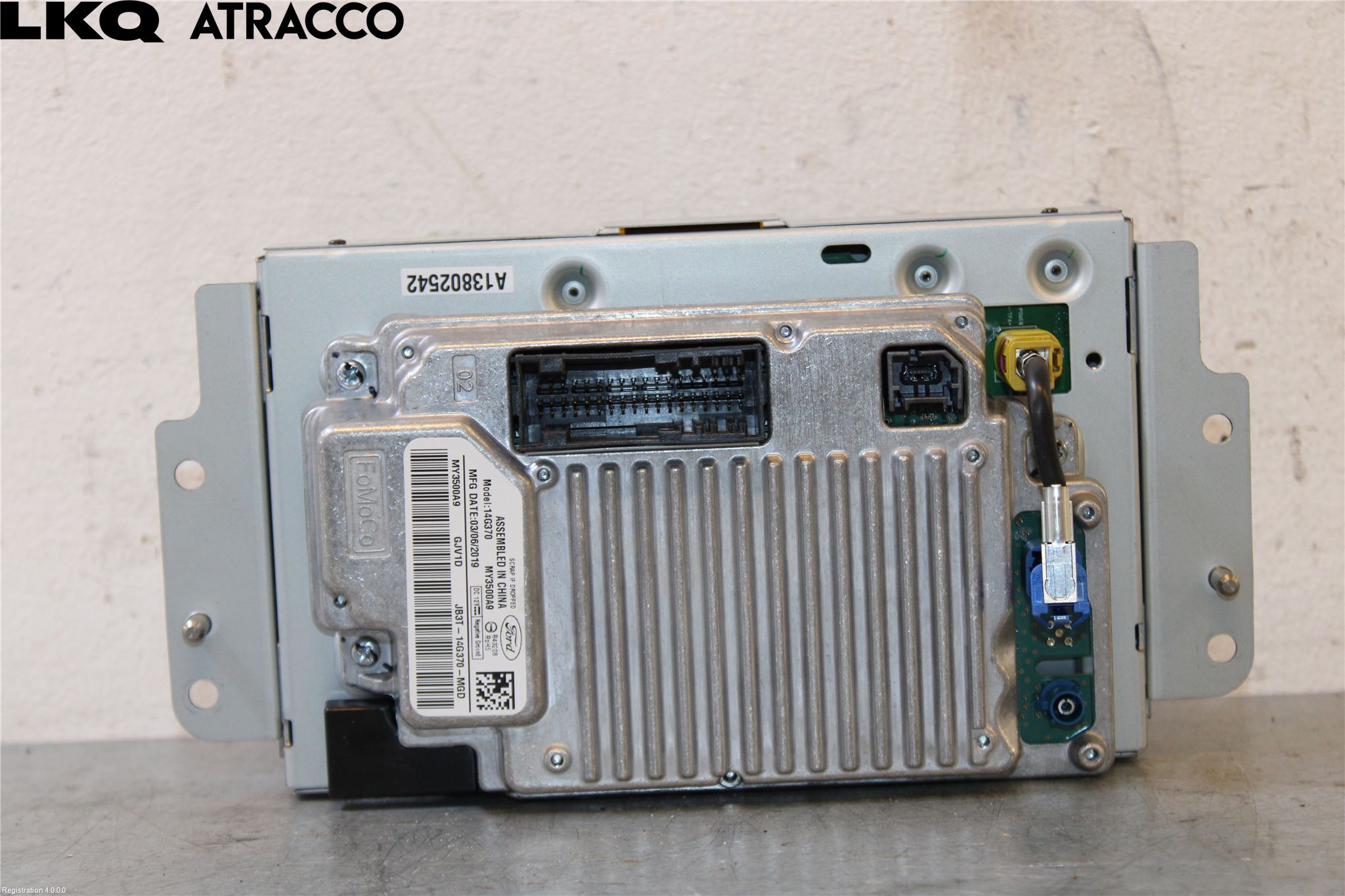 Ford RANGER EU 12-23 Multifunktionsdisplay