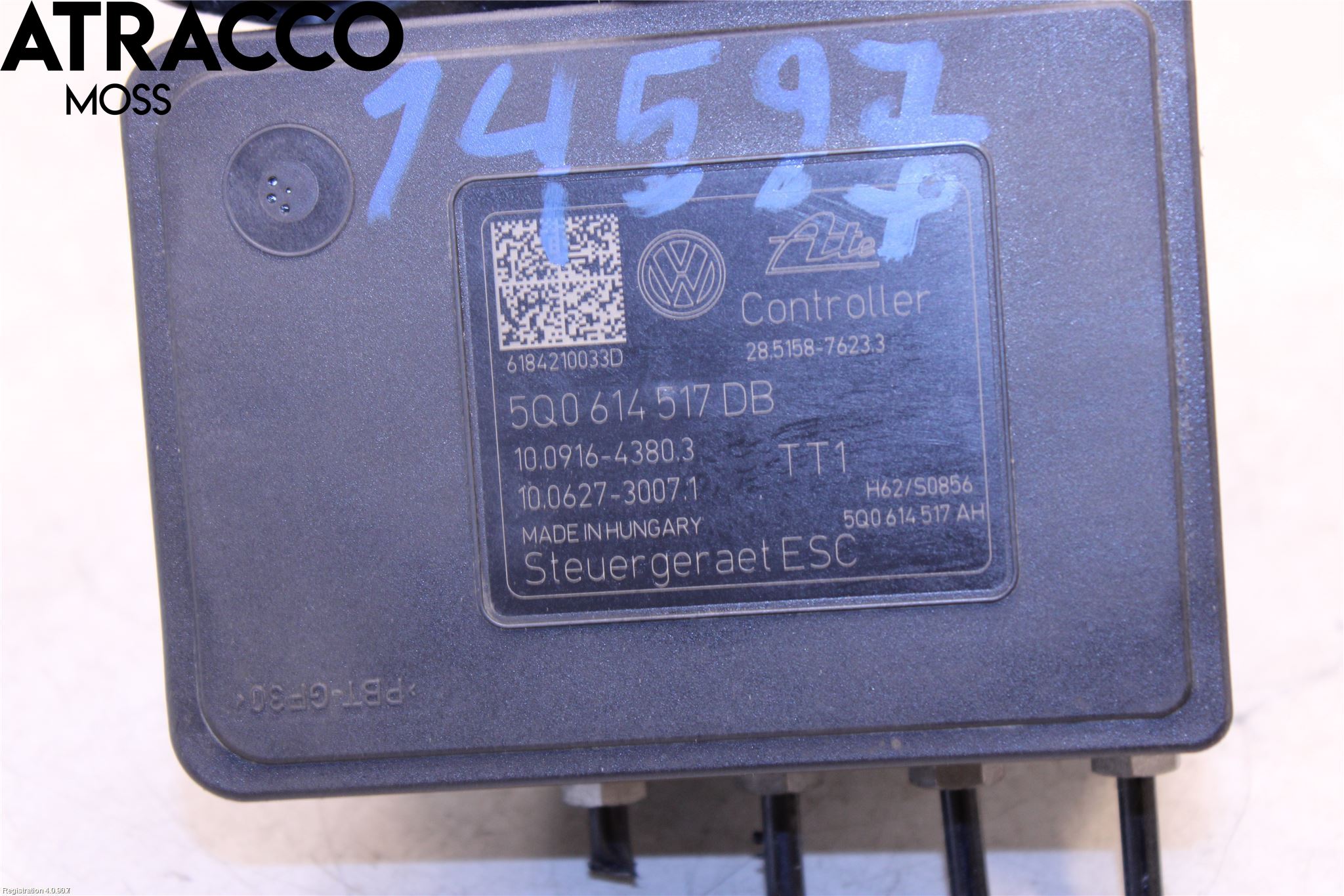 Volkswagen VW GOLF / E-GOLF VII 13-20 Abs Hydraulaggregat