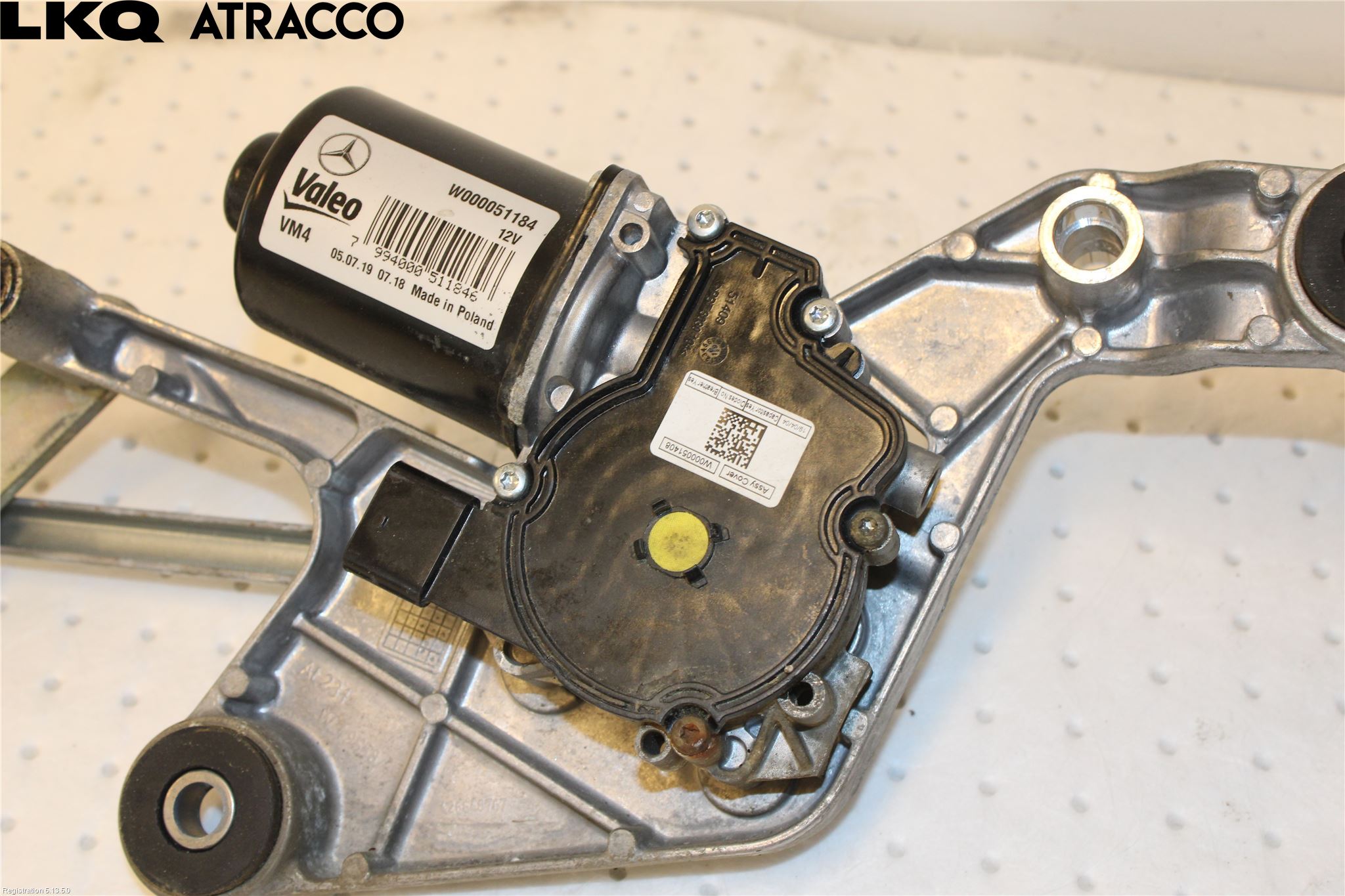 Mercedes-Benz MB VITO/V-KLASS (W640,W447,W448) 14- Torkarmotor Vindruta