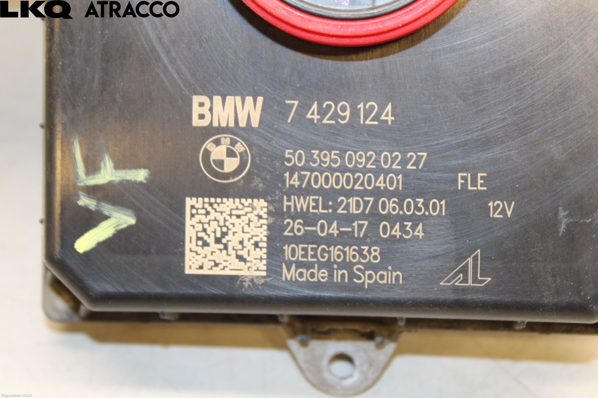 BMW i3 I01 13-22 Styrenhet Strålkastare