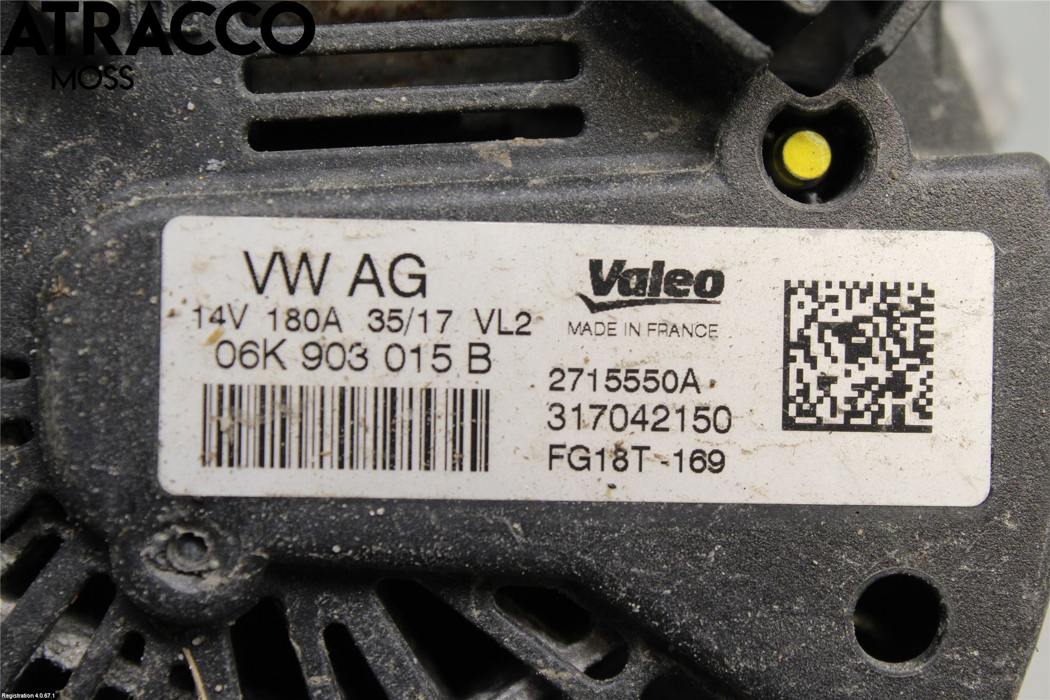 Volkswagen VW GOLF / E-GOLF VII 13-20 Generator