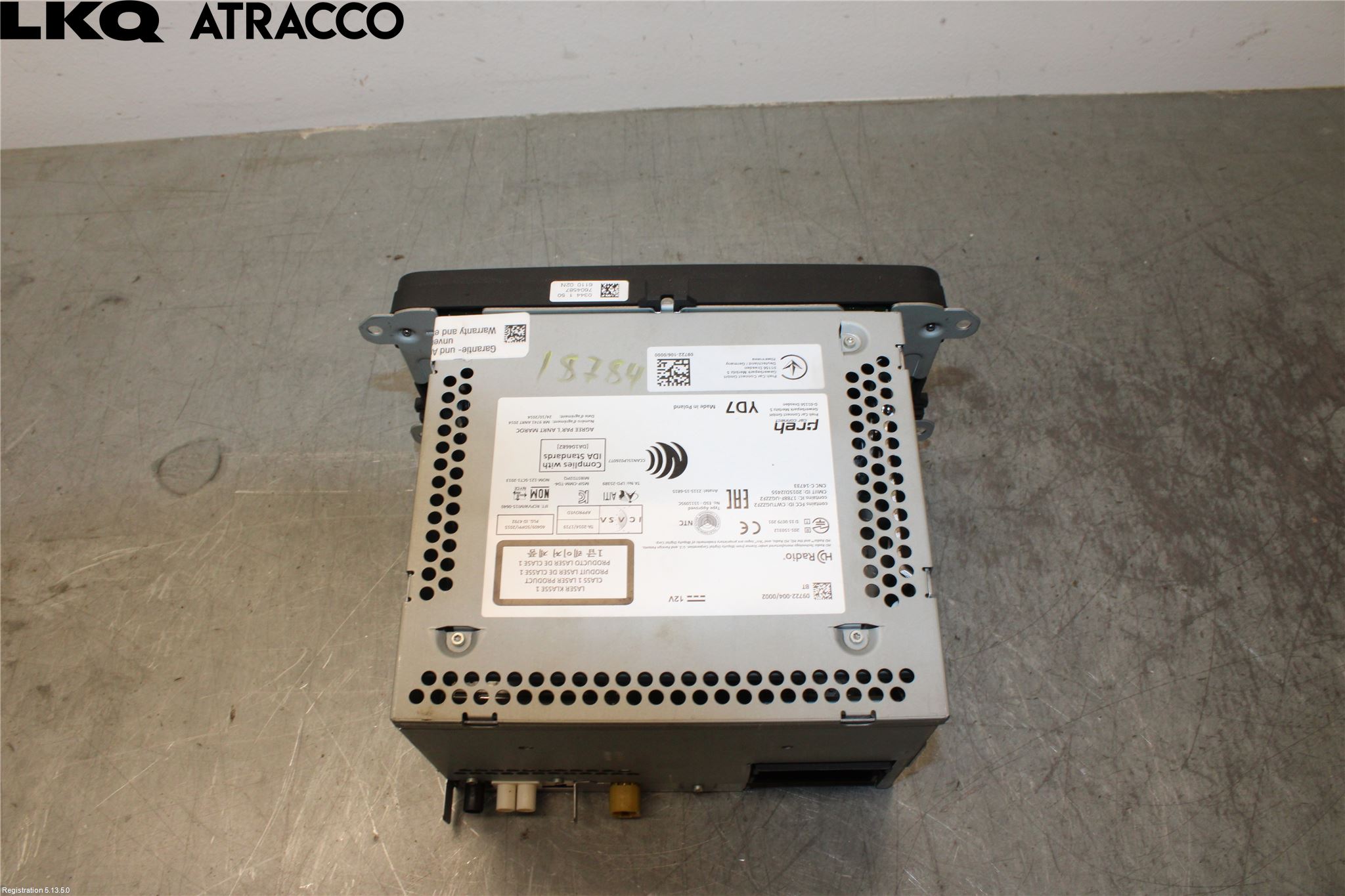 Volkswagen VW AMAROK 2H 10-22 Radio