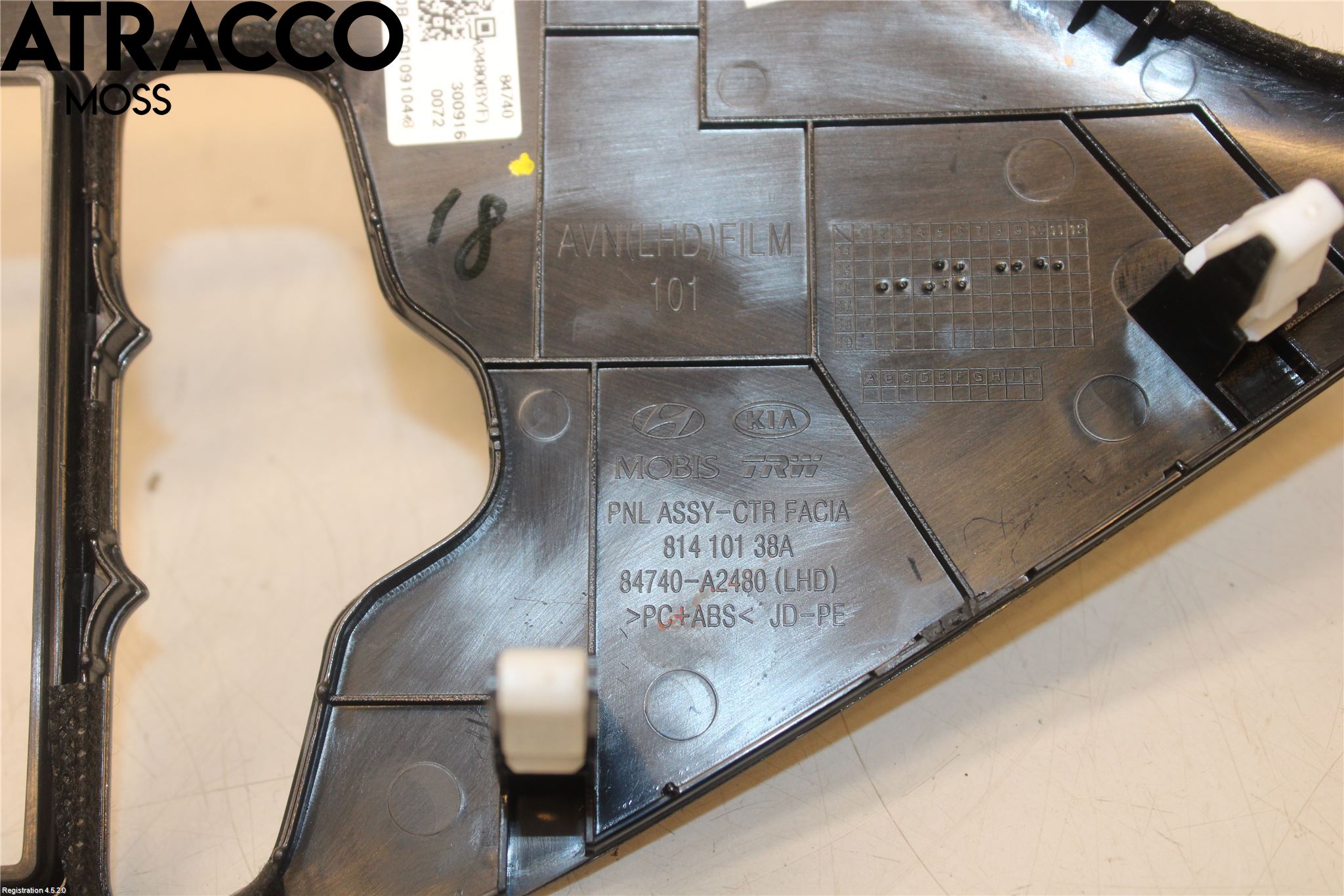 Kia CEED 12-18 Instrument-Radio Sarg