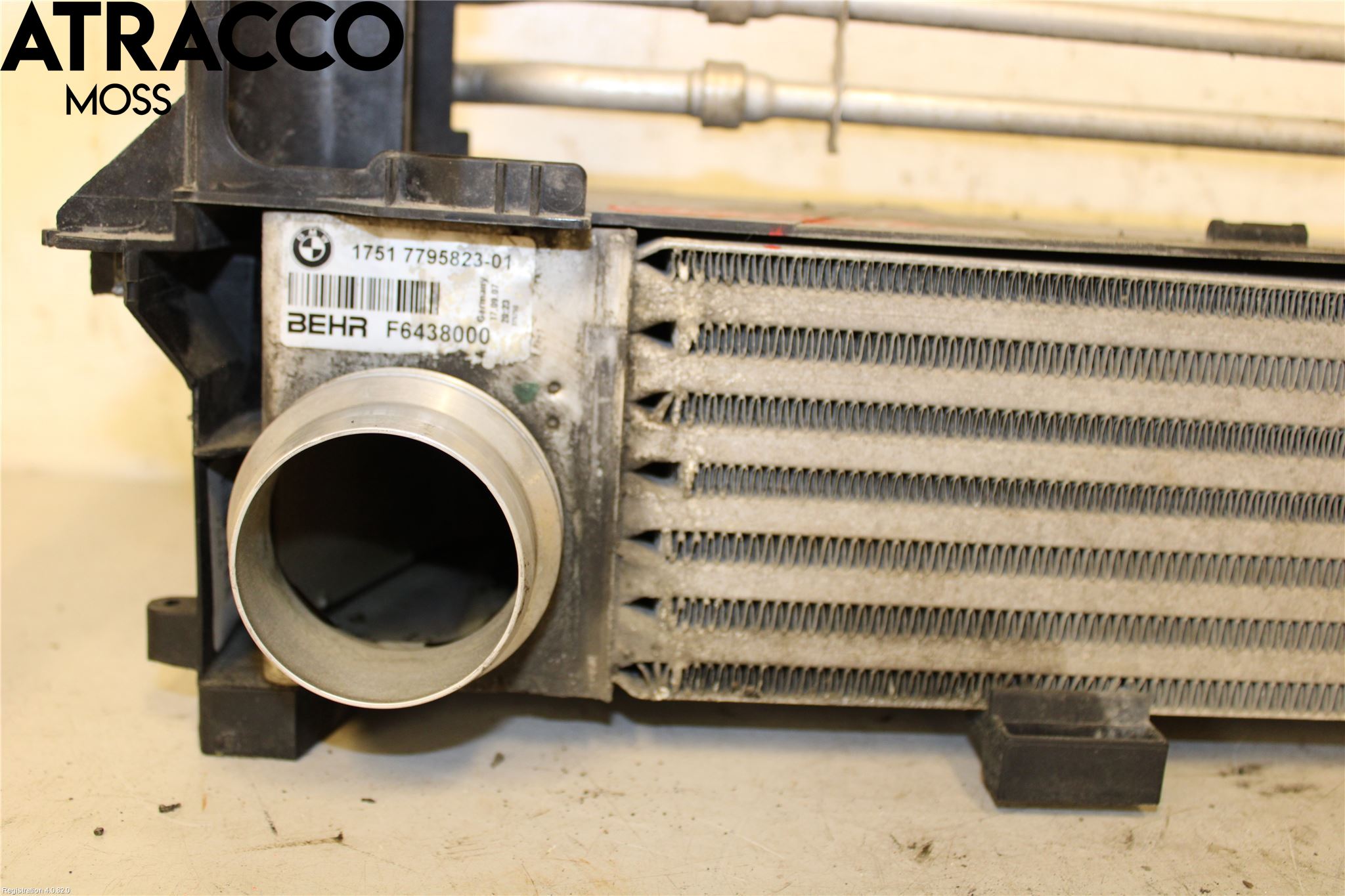 BMW 5 E60/61 Sed/Tou 02-10 Laddluft-Intercooler Kyl