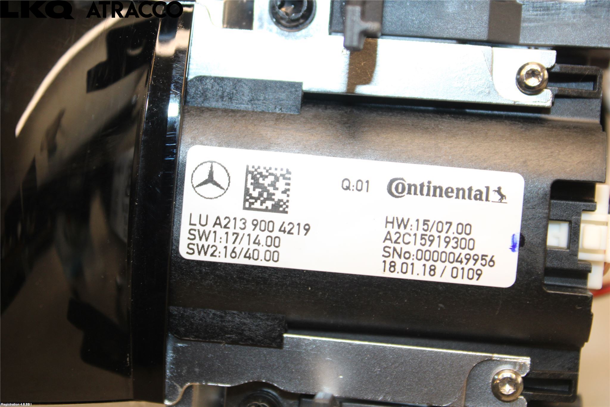 Mercedes-Benz MB E-KLASS (W213) 16-23 Strömställare Multifunktion