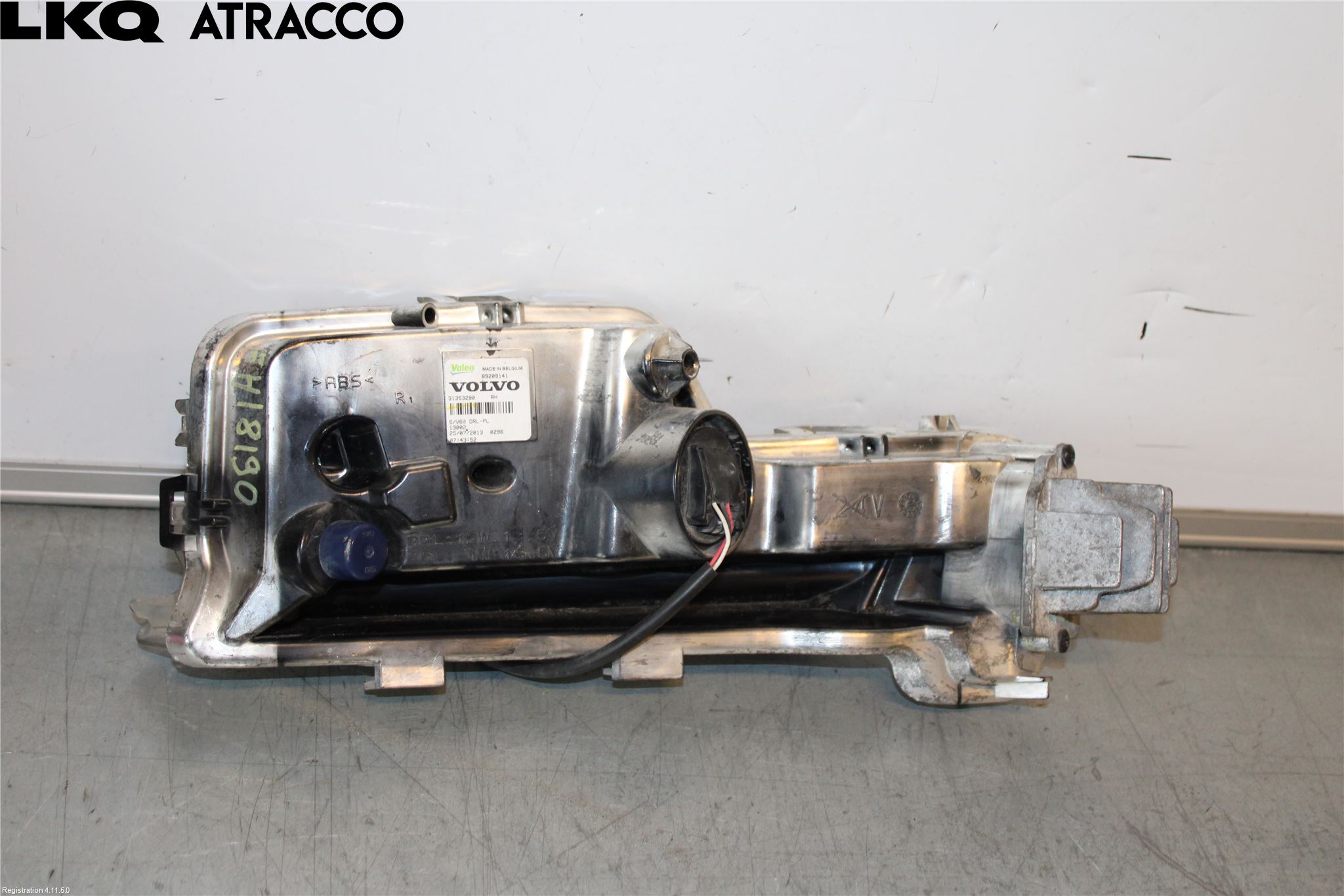 Volvo V60 14-18 Dimljus-Varselljus Fram