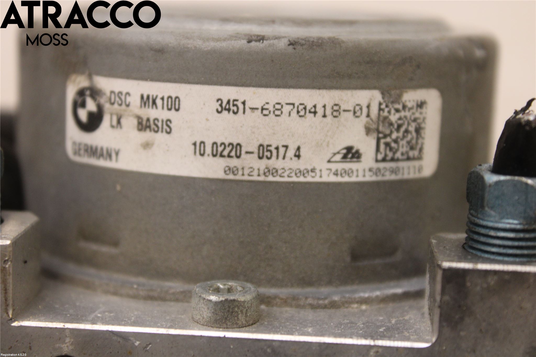 BMW 3 F30/F31/F80 12-19 Abs Hydraulaggregat
