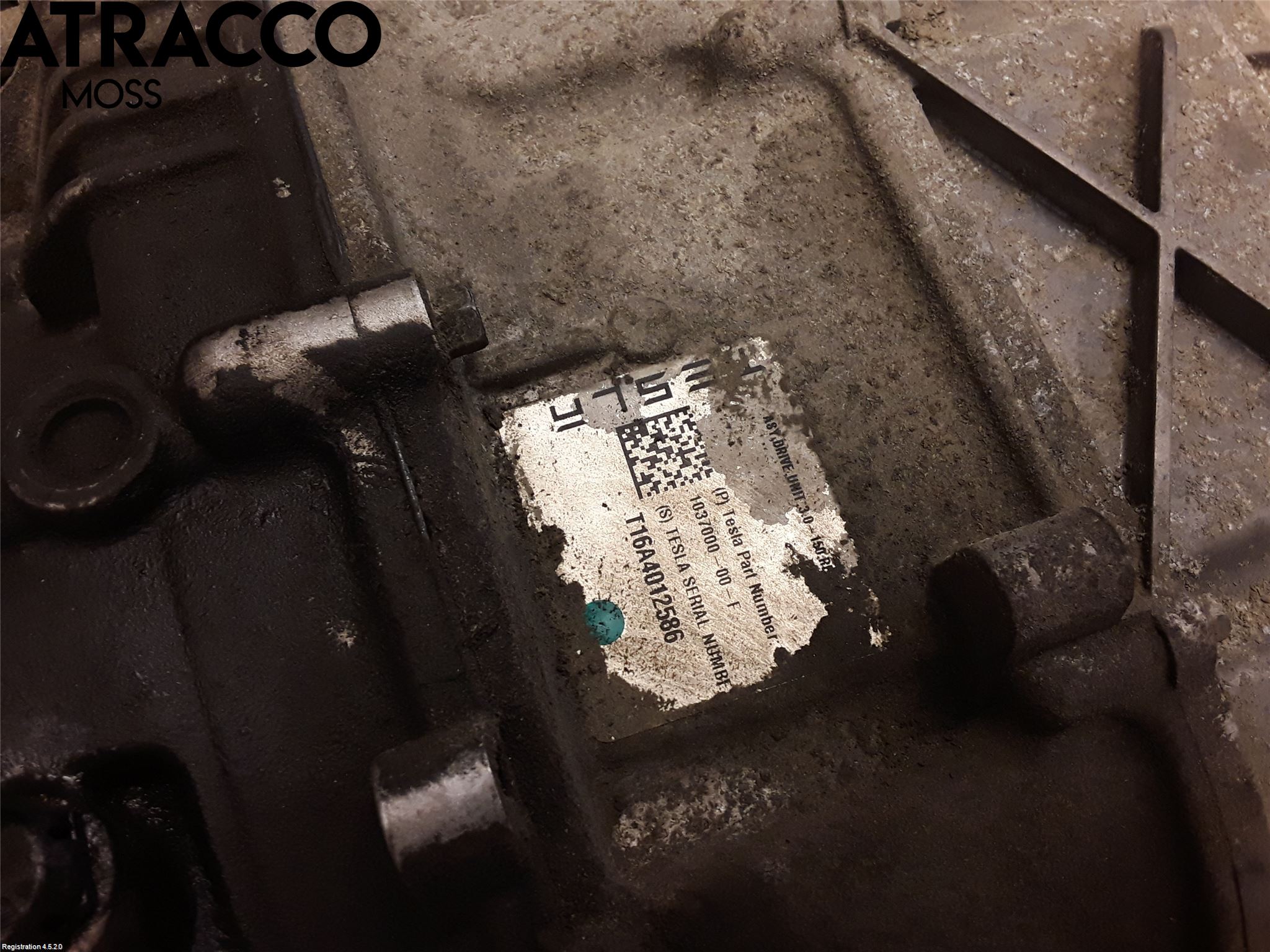 Tesla MODEL S 13- Motor Elektisk Fram