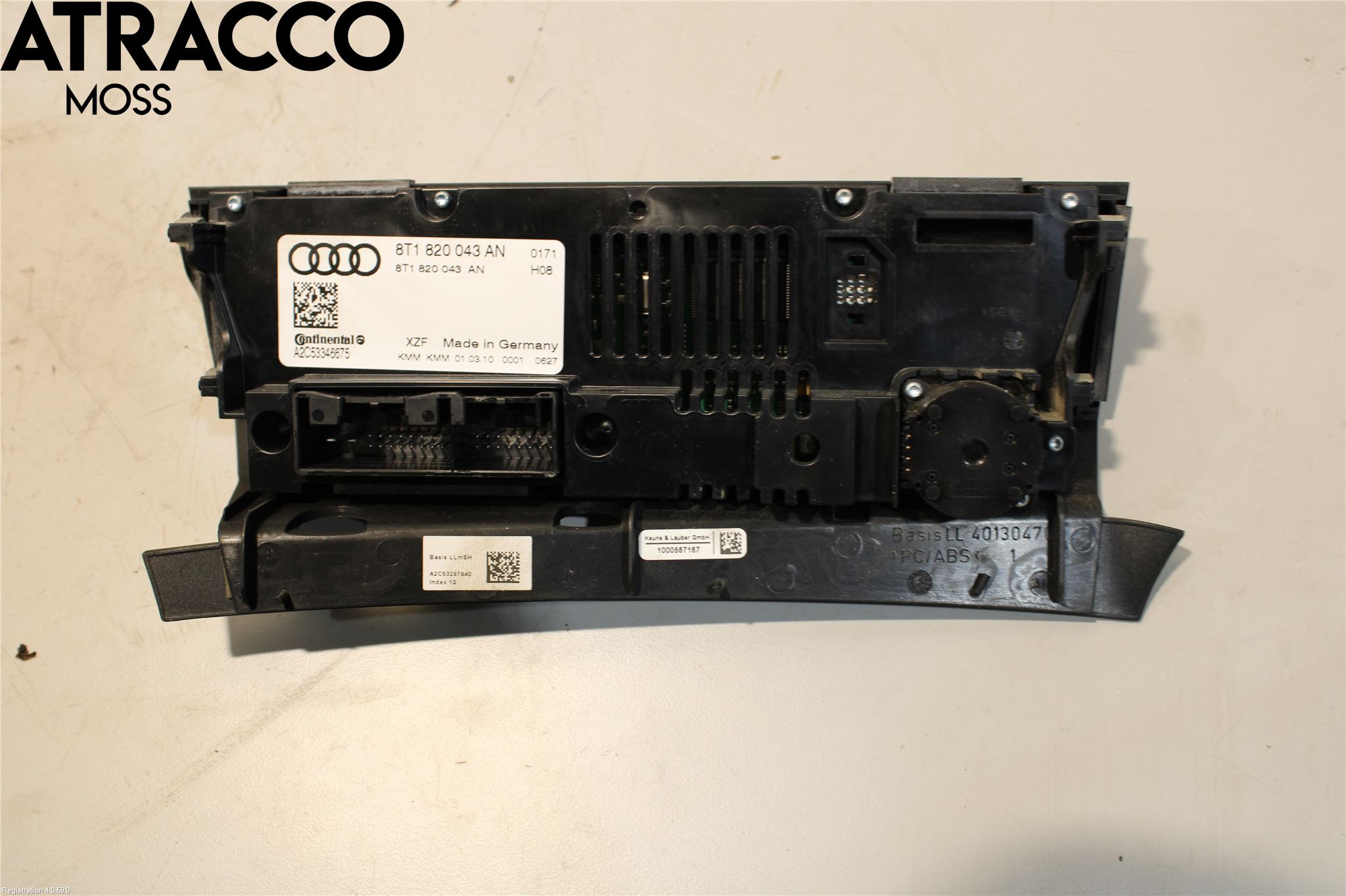 Audi Q5 09-16 Ac Styrenhet Ac Manöveren