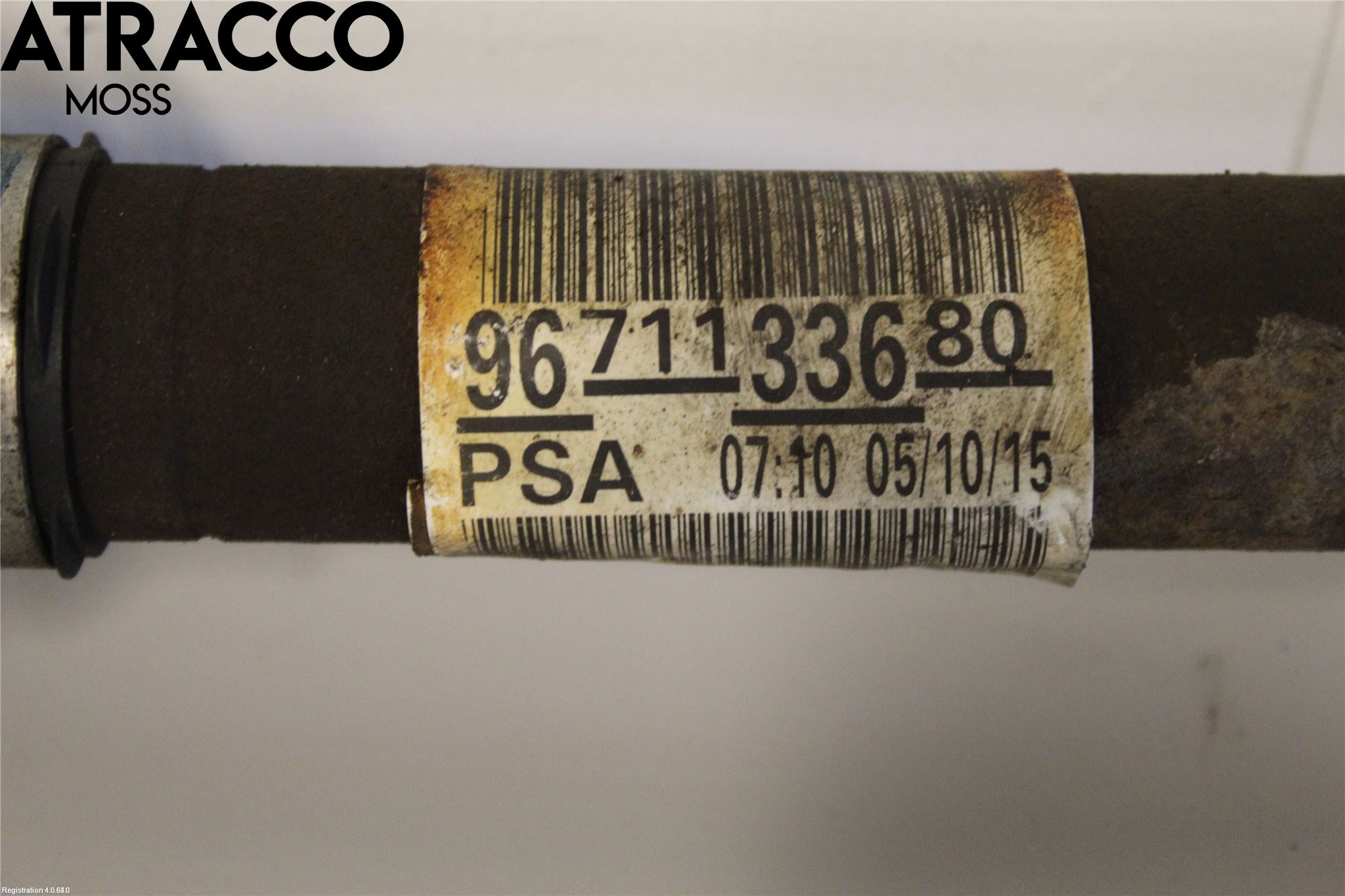 Peugeot PARTNER 16-18 Drivaxel Fram Höger