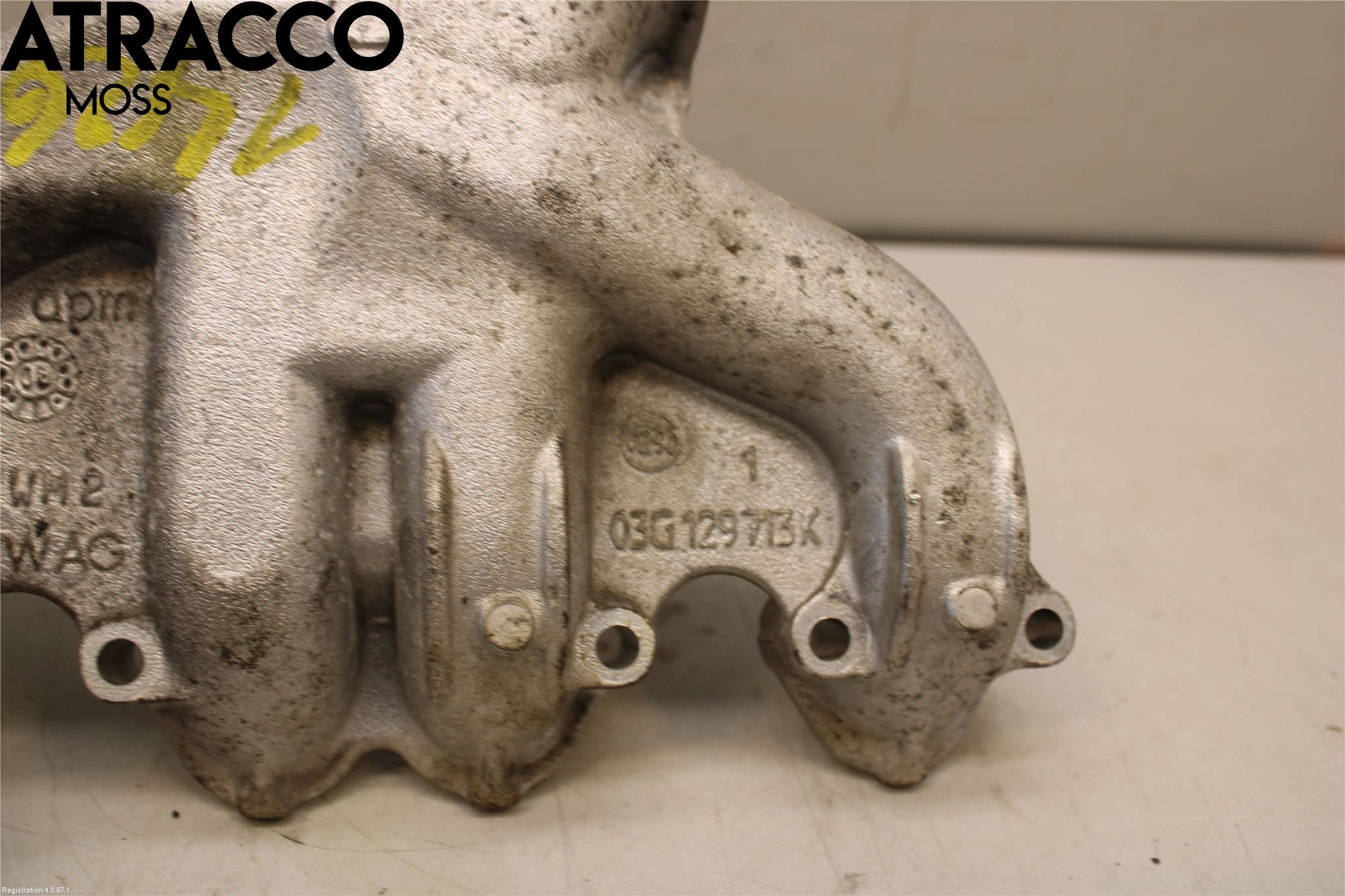 Volkswagen VW TOURAN 03-10 Grenrör Insug