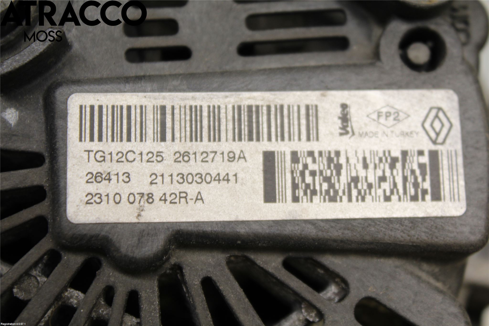 Renault CAPTUR 13-19 Generator
