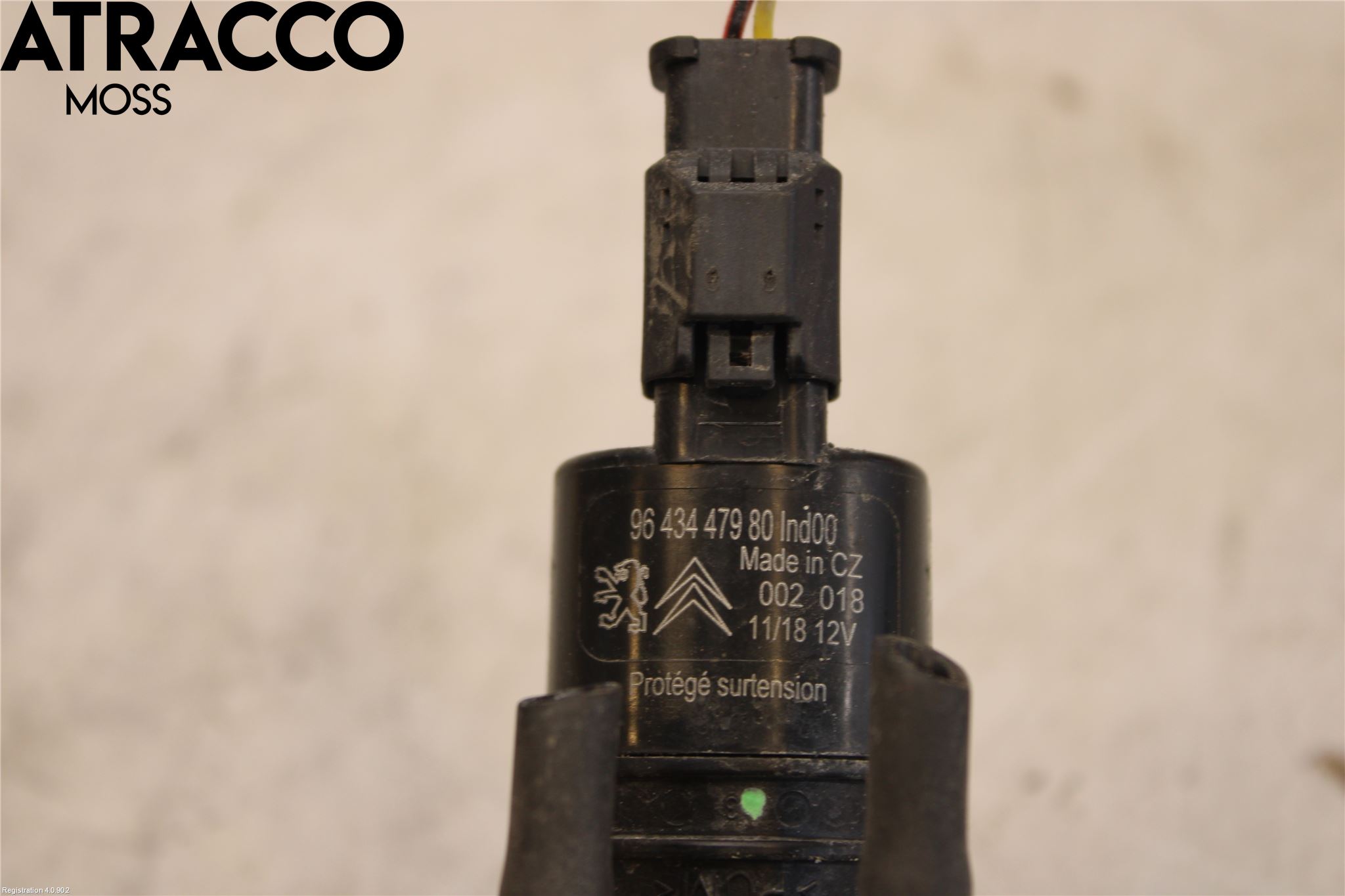 Citroen C4 CACTUS 14-20 Spolarpump Vindruta