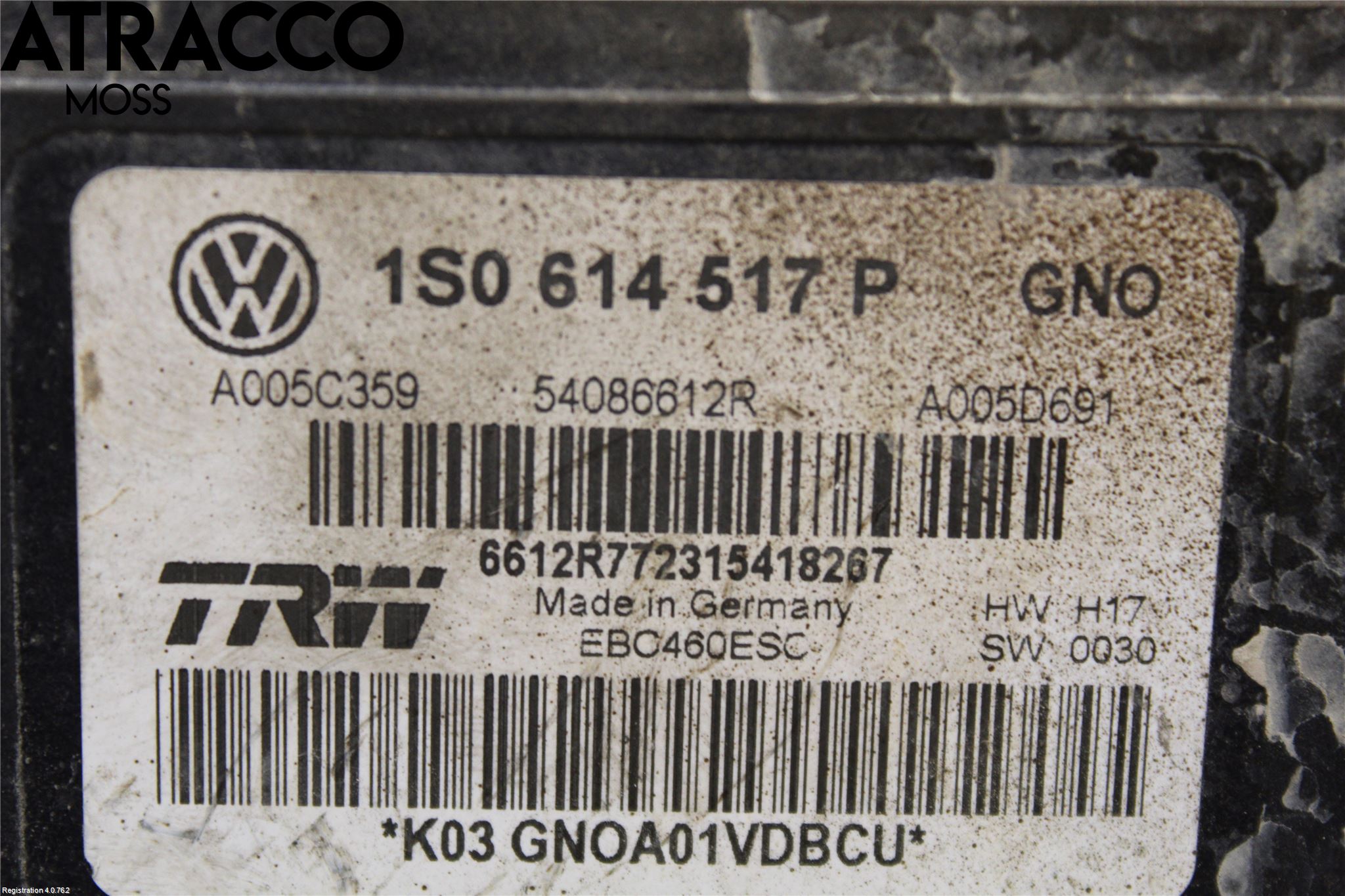 Volkswagen VW UP! / E-UP! Abs Hydraulaggregat