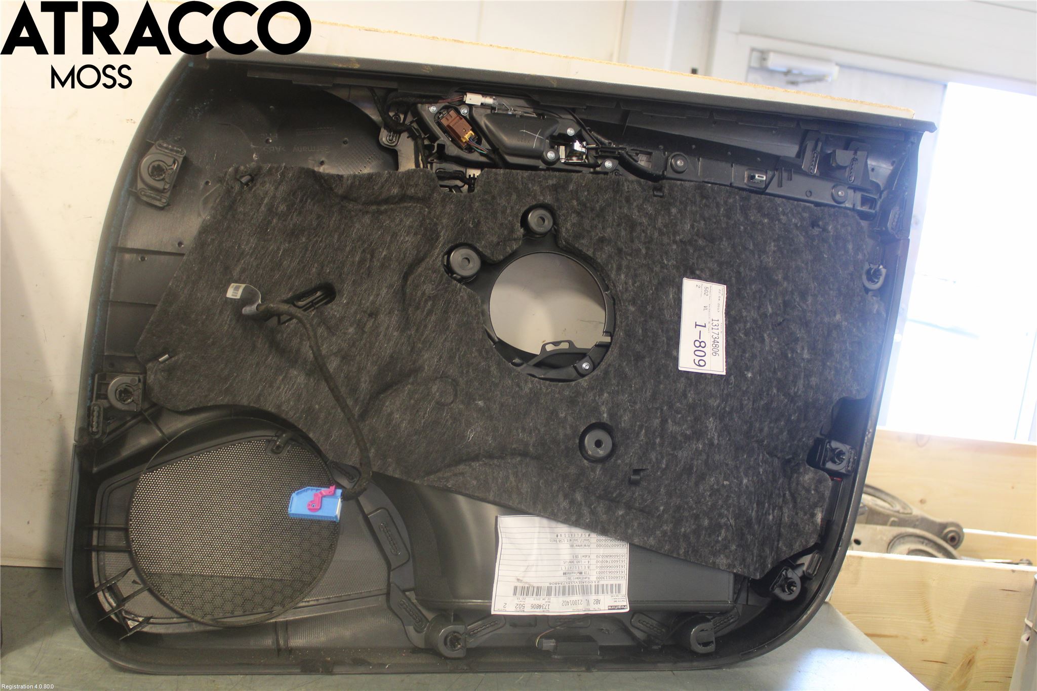 Audi A3/S3 8V 13-20 Dörrklädsel Vä