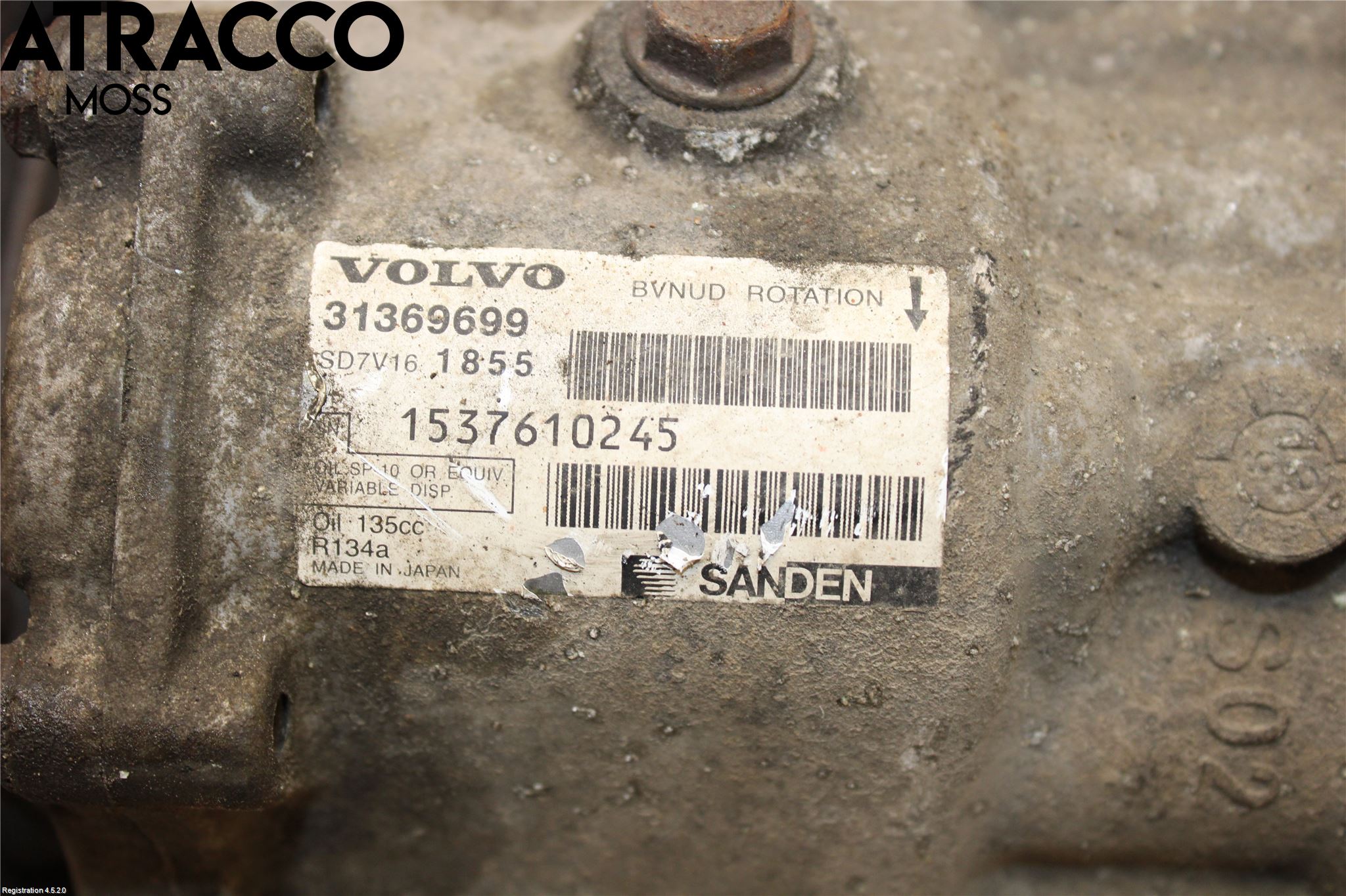 Volvo V70 14-16 Ac Kompressor