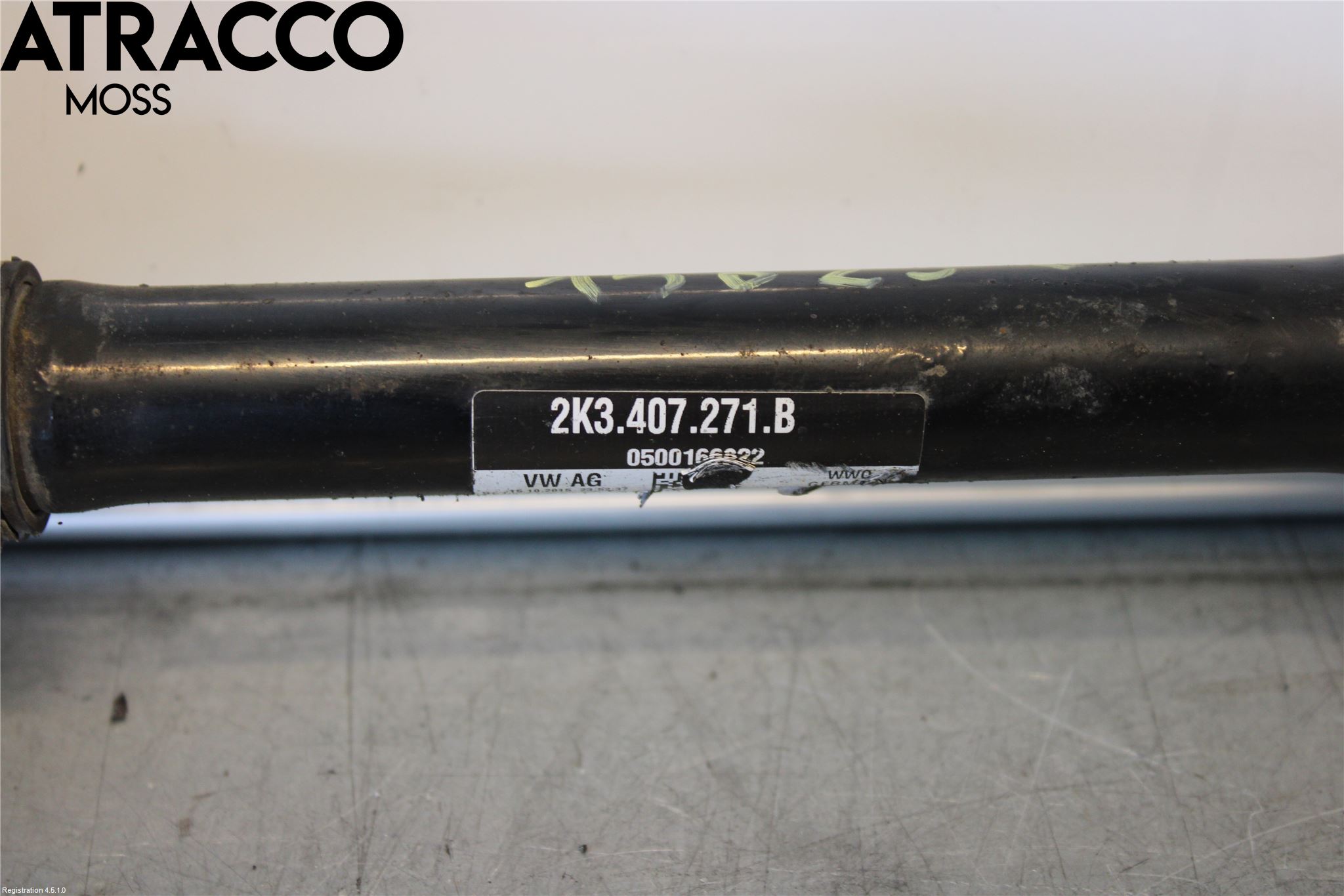 Volkswagen VW CADDY 16-20 Drivaxel Fram Vänster