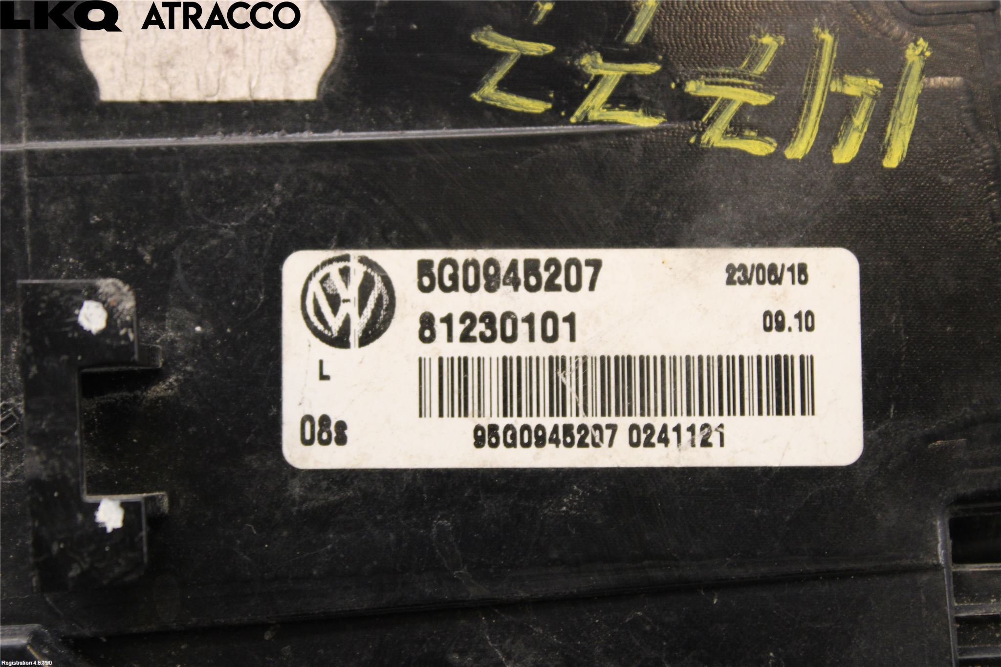Volkswagen VW GOLF / E-GOLF VII 13-20 Bakljus Vänster