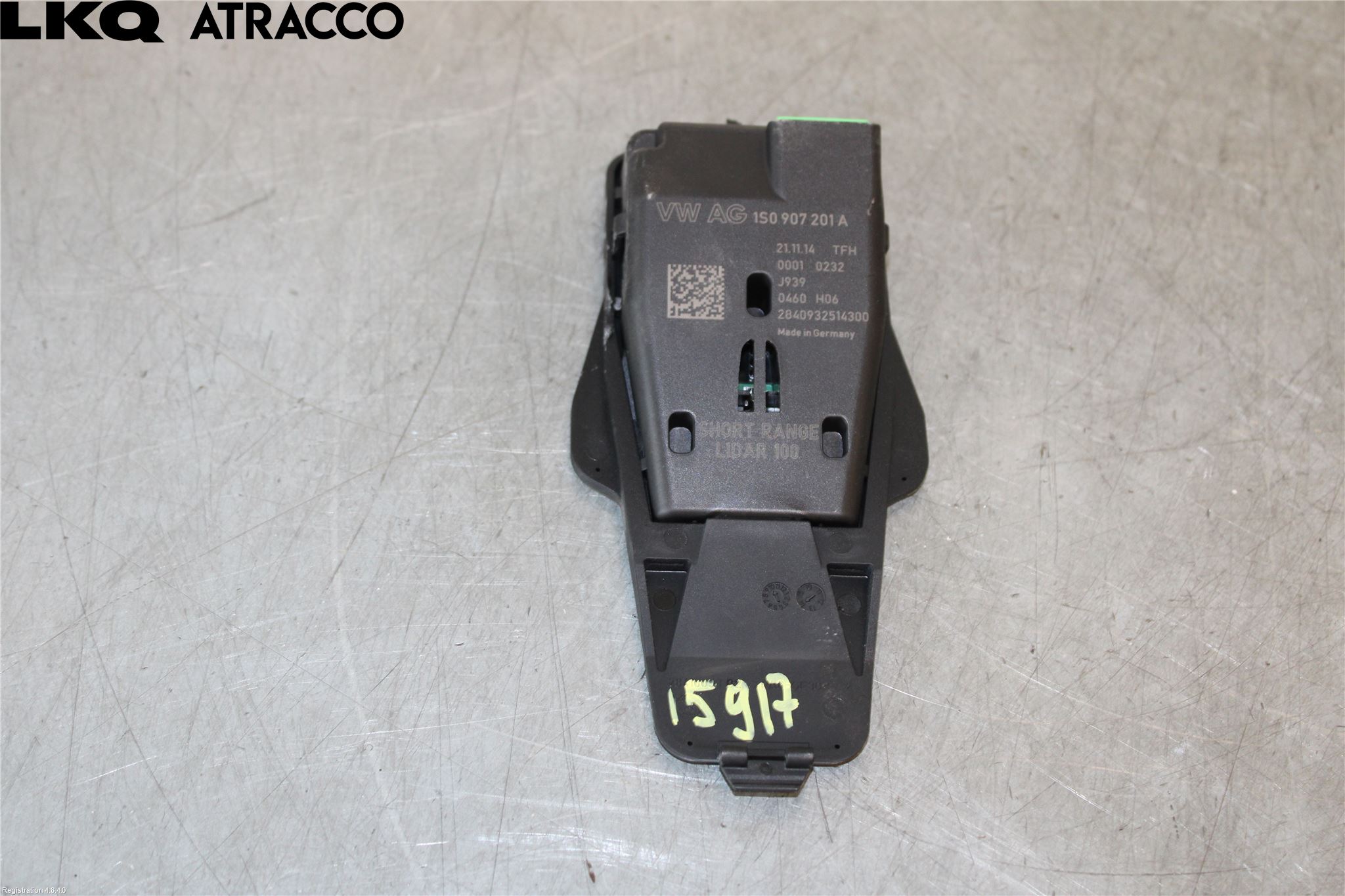 Volkswagen VW UP! / E-UP! Sensor Aktivt Kollisionsskydd