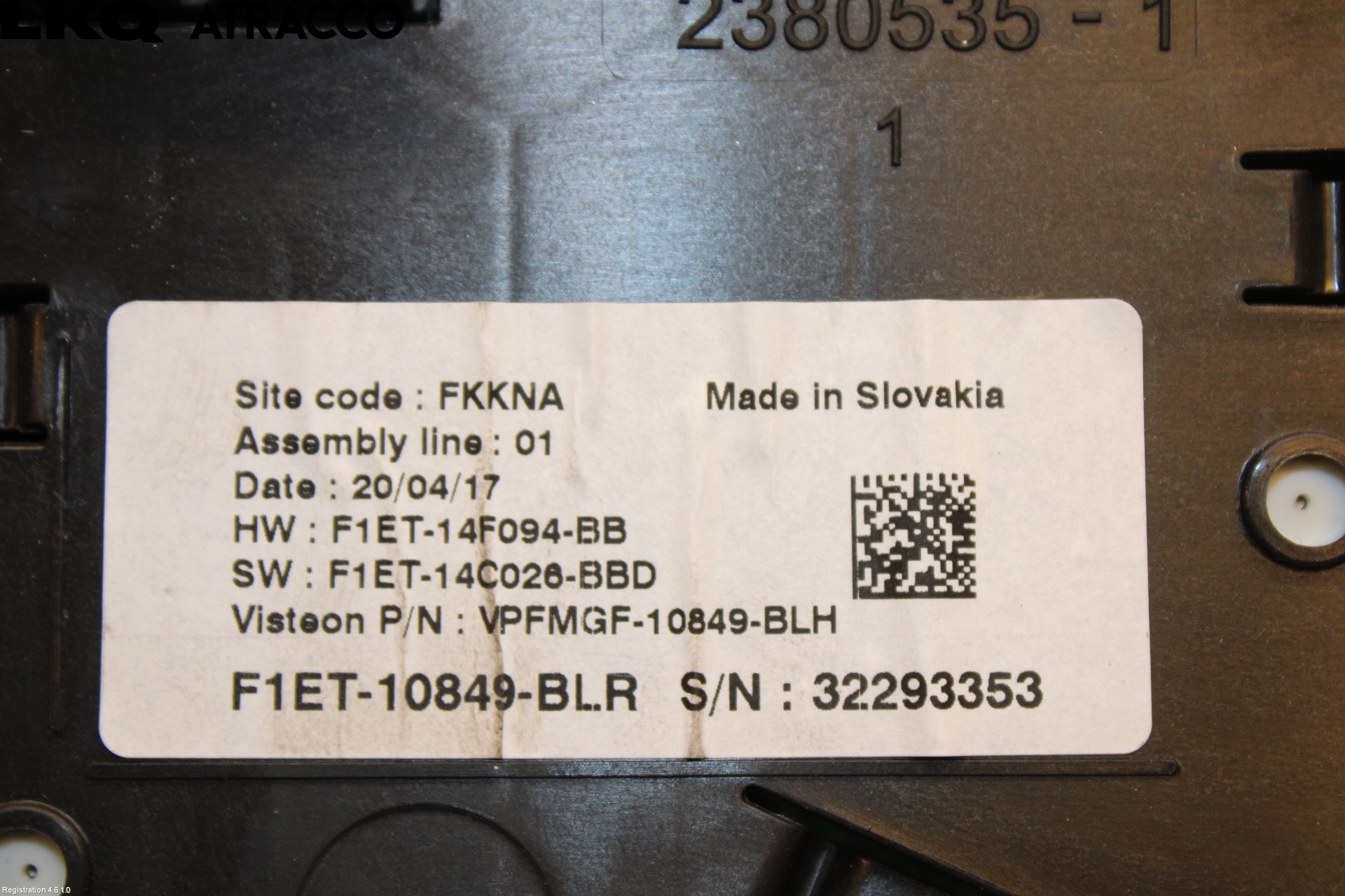 Ford FOCUS 15-18 Instrument Komb