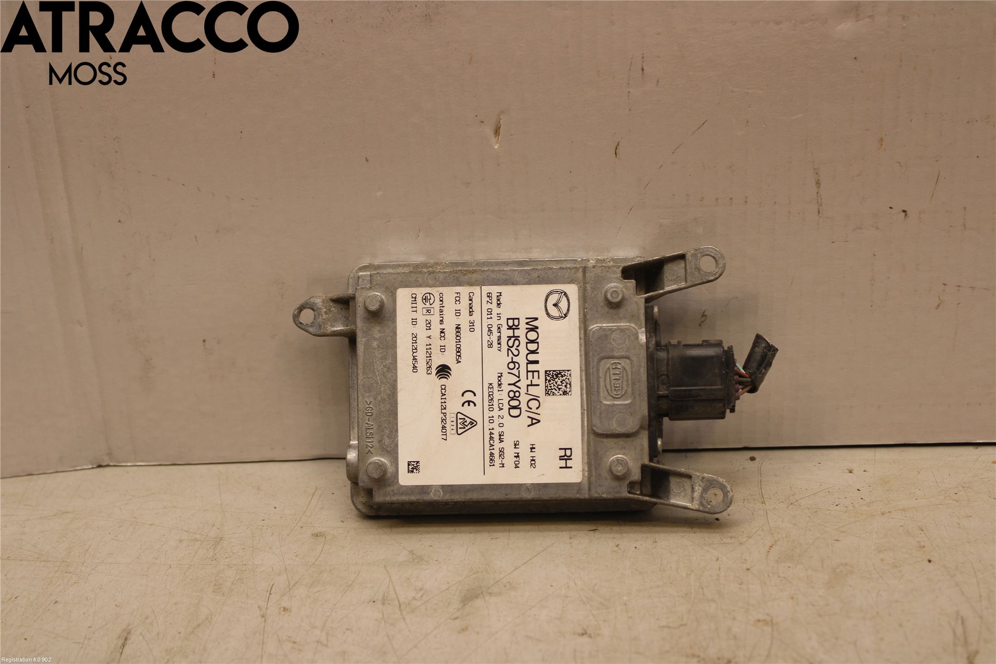 Mazda 3 III 14-19 Sensor Aktivt Kollisionsskydd
