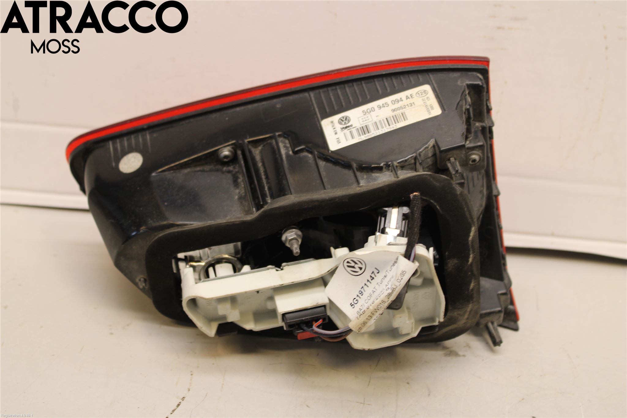 Volkswagen VW GOLF / E-GOLF VII 13-20 Bakljus Lucka Hö