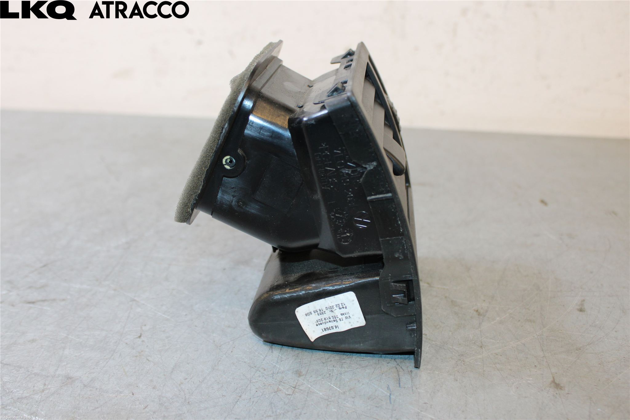 Volkswagen VW TRANSP/CARAVELLE (T5) 04-15 Defrosterkanal-Munstycke