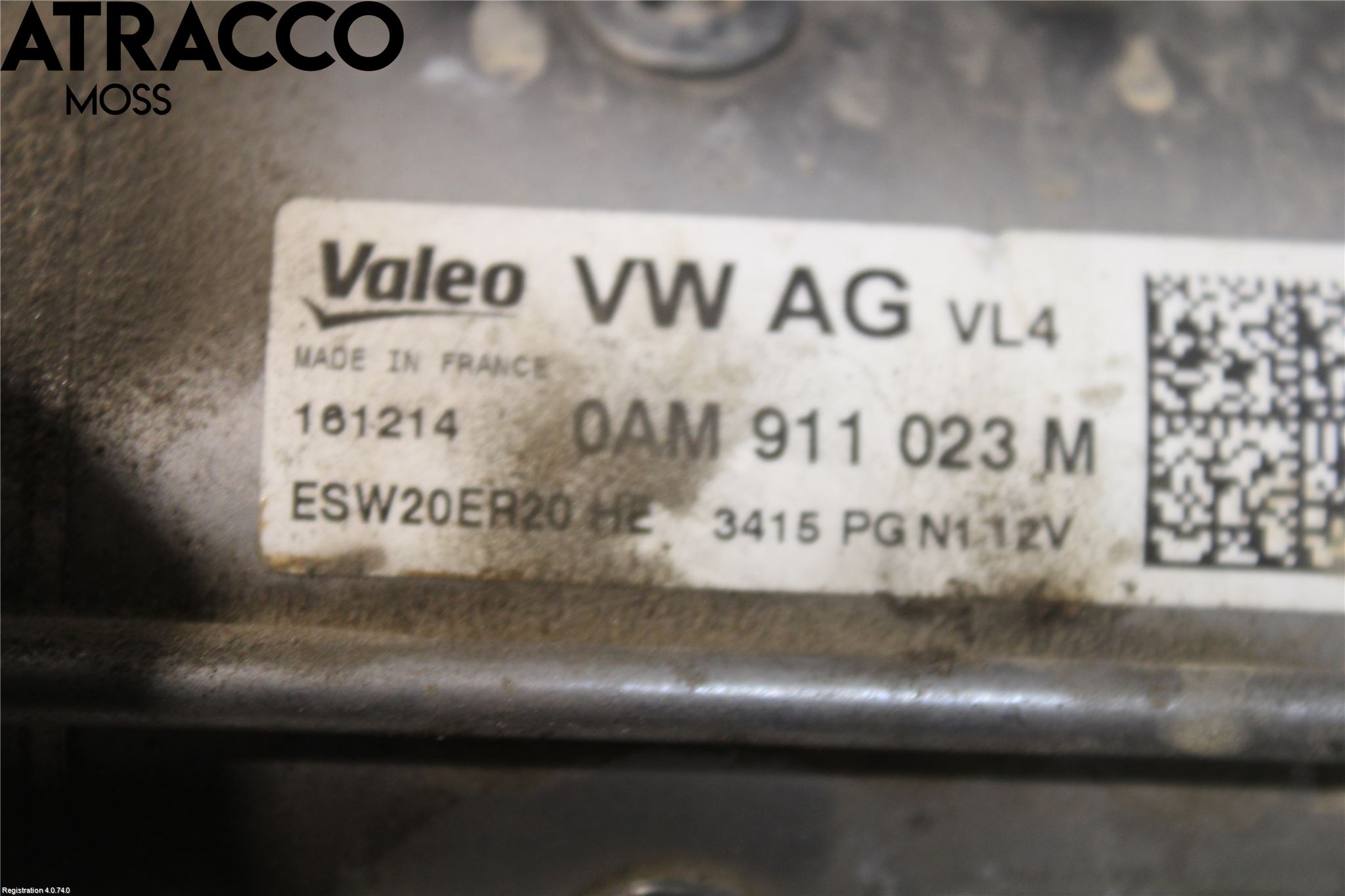 Volkswagen VW PASSAT 15-19 Startmotor Diesel