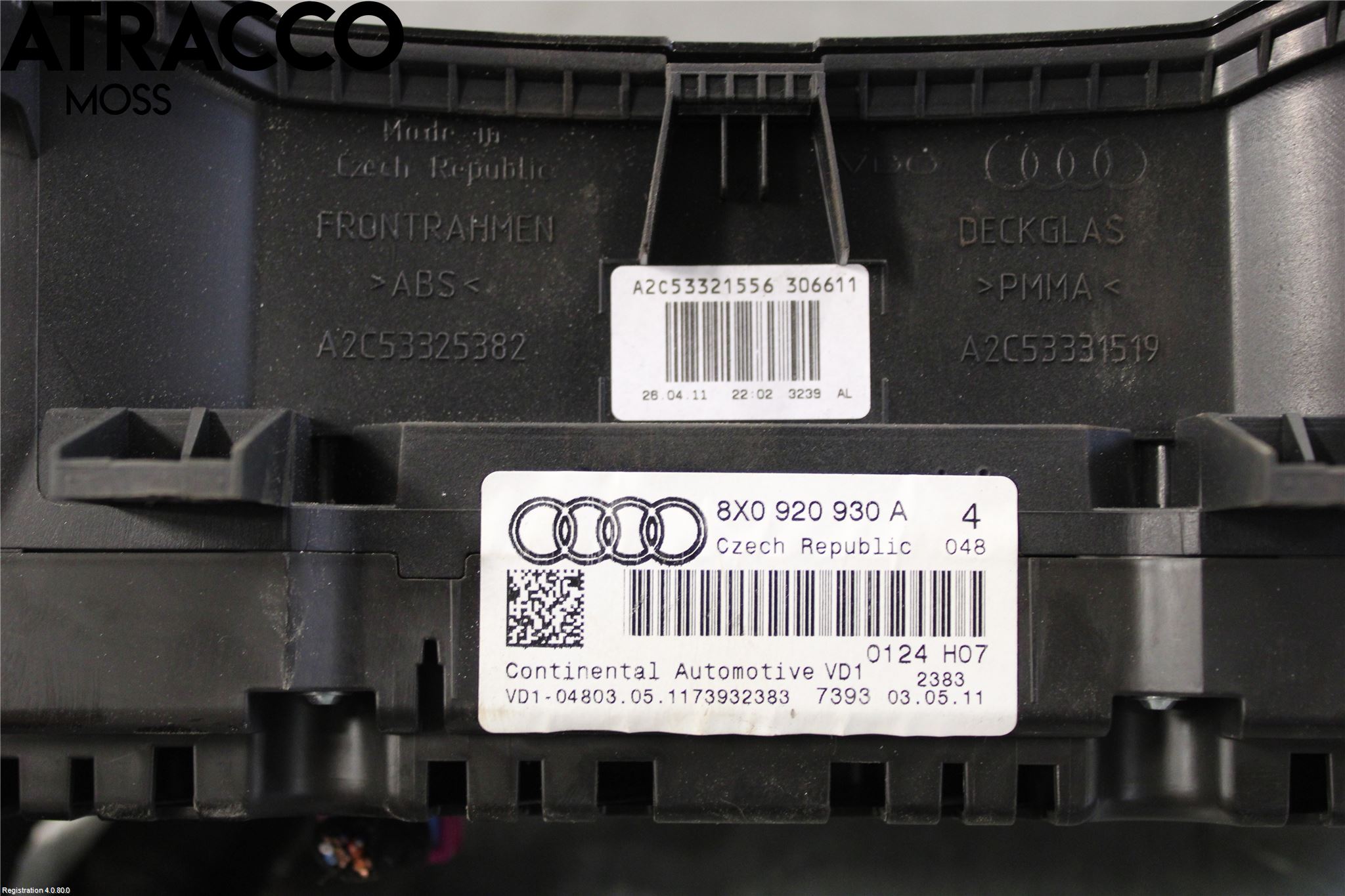 Audi A1/S1 11-18 Instrument Komb