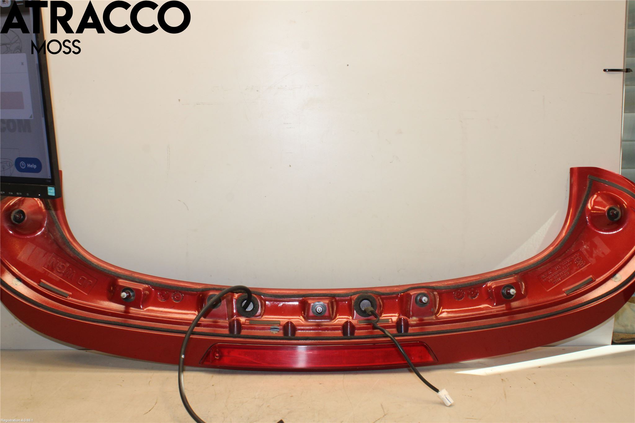 Kia CEED 12-18 Spoiler Baklucka