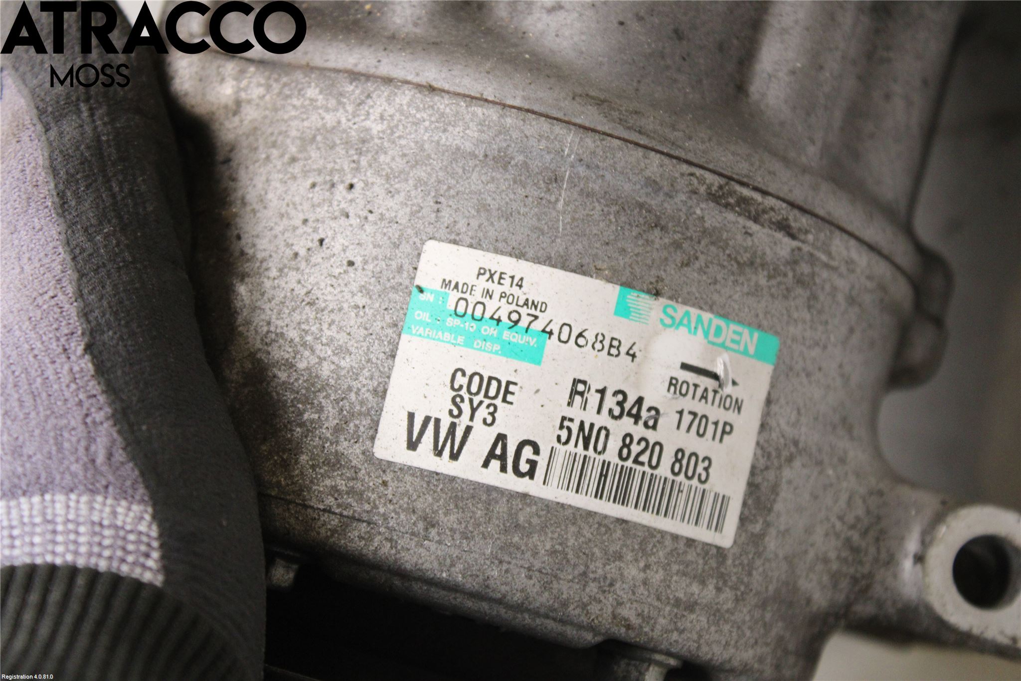 Audi A3/S3 05-13 Ac Kompressor