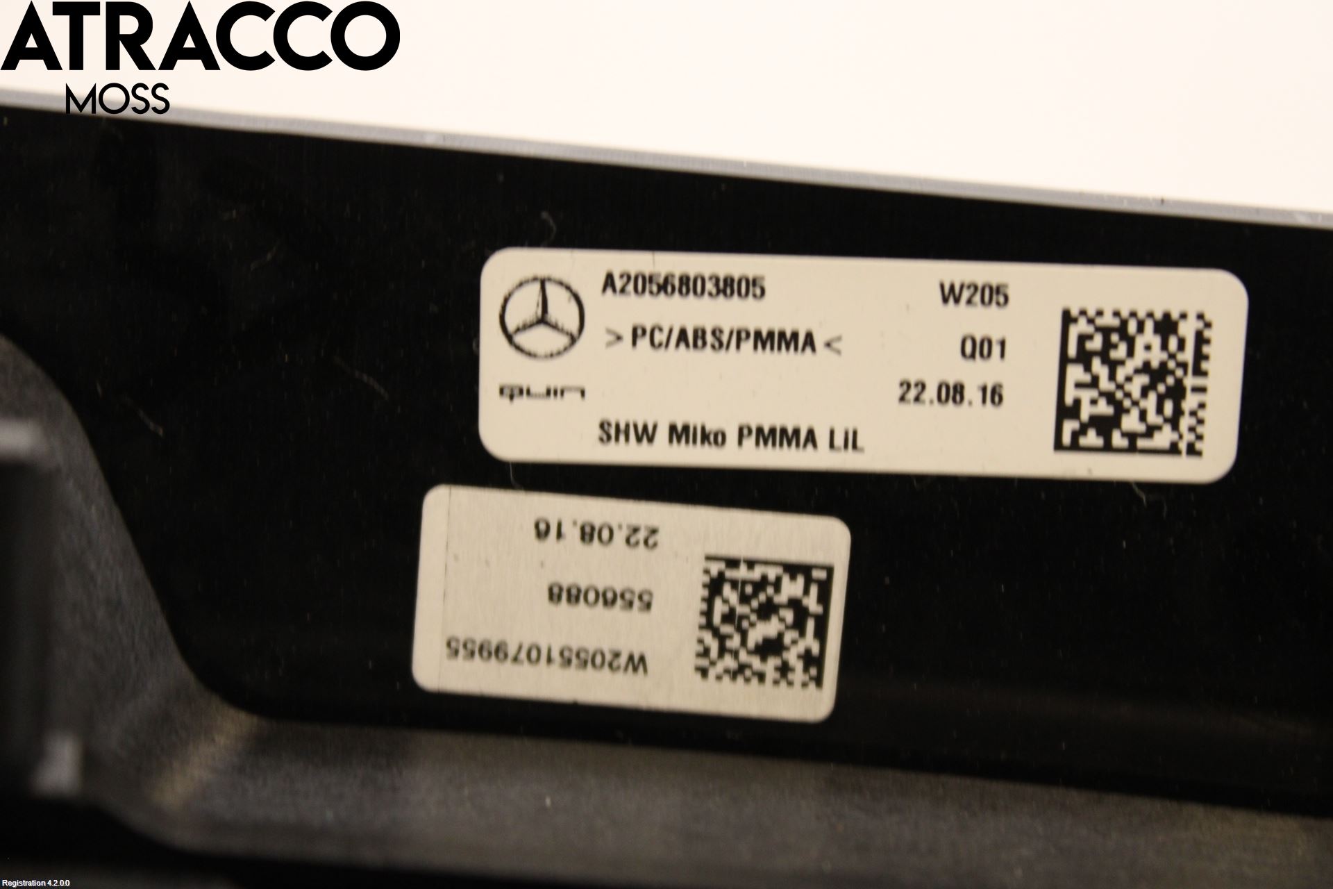 Mercedes-Benz MB C-KLASS (W205) 14-21 Instrumentkonsoll Mitt
